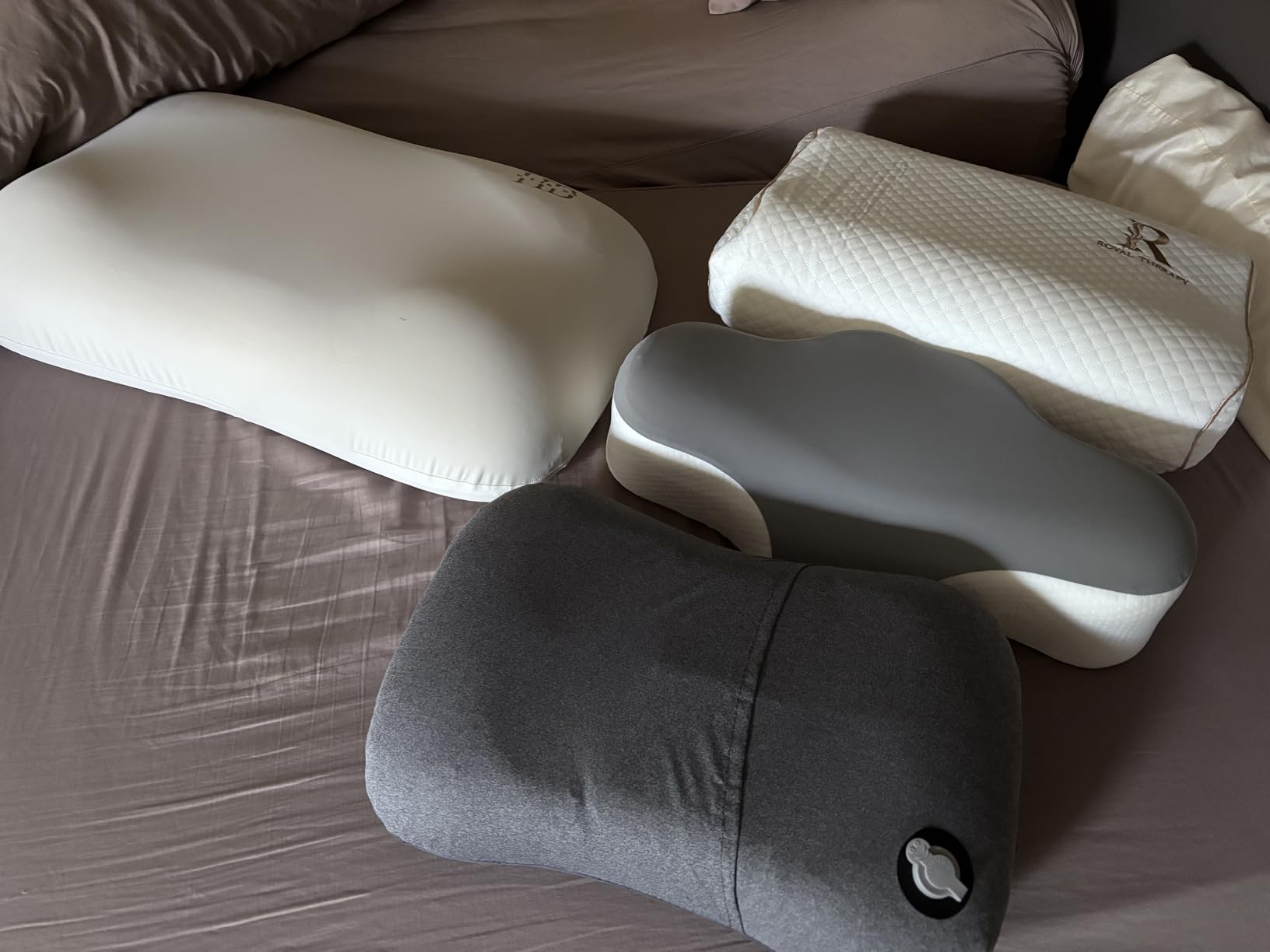 Royal Therapy Memory Foam Pillow, Queen Neck Pain Relief, Contour Cervical Pillow, for Neck and Shoulder Pain, Side, Back and Stomach Sleeper, 24x14x5 inches customer photo 2