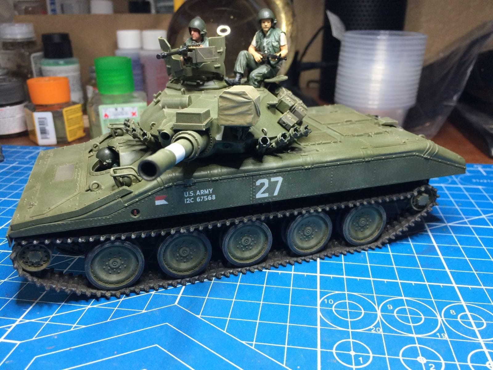 Tamiya 35365 1/35 US Airborne Tank M551 Sheridan Plastic Model Kit customer photo 1
