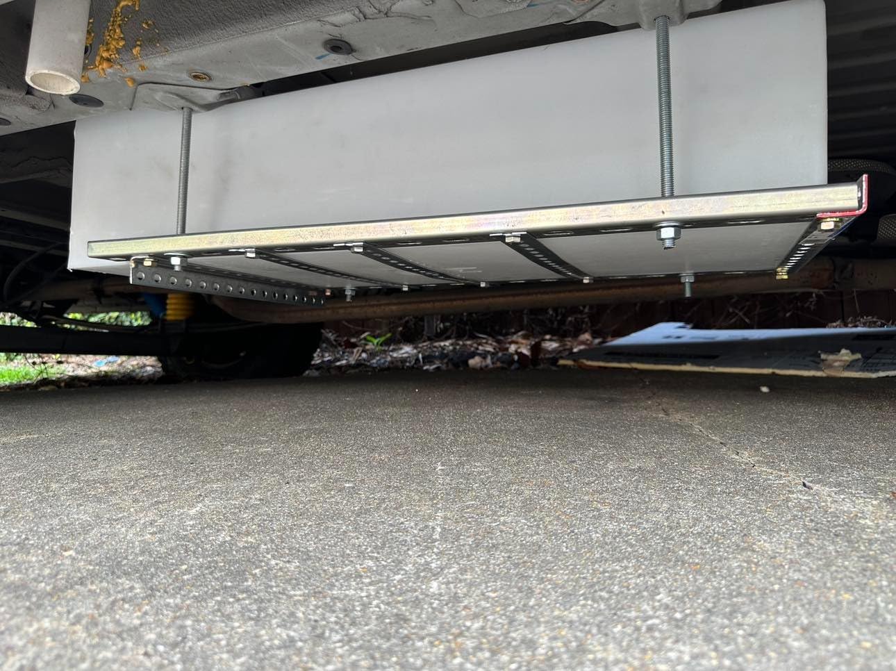 Class A Customs | UM-1500 | One (1) UnderMount 15 Gallon RV Fresh and Gray Water Holding Tank RV Concession customer photo 1