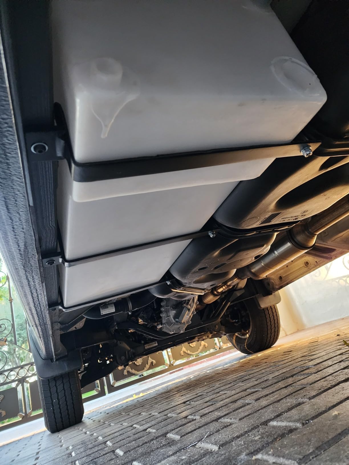 Class A Customs | UM-1500 | One (1) UnderMount 15 Gallon RV Fresh and Gray Water Holding Tank RV Concession customer photo 2