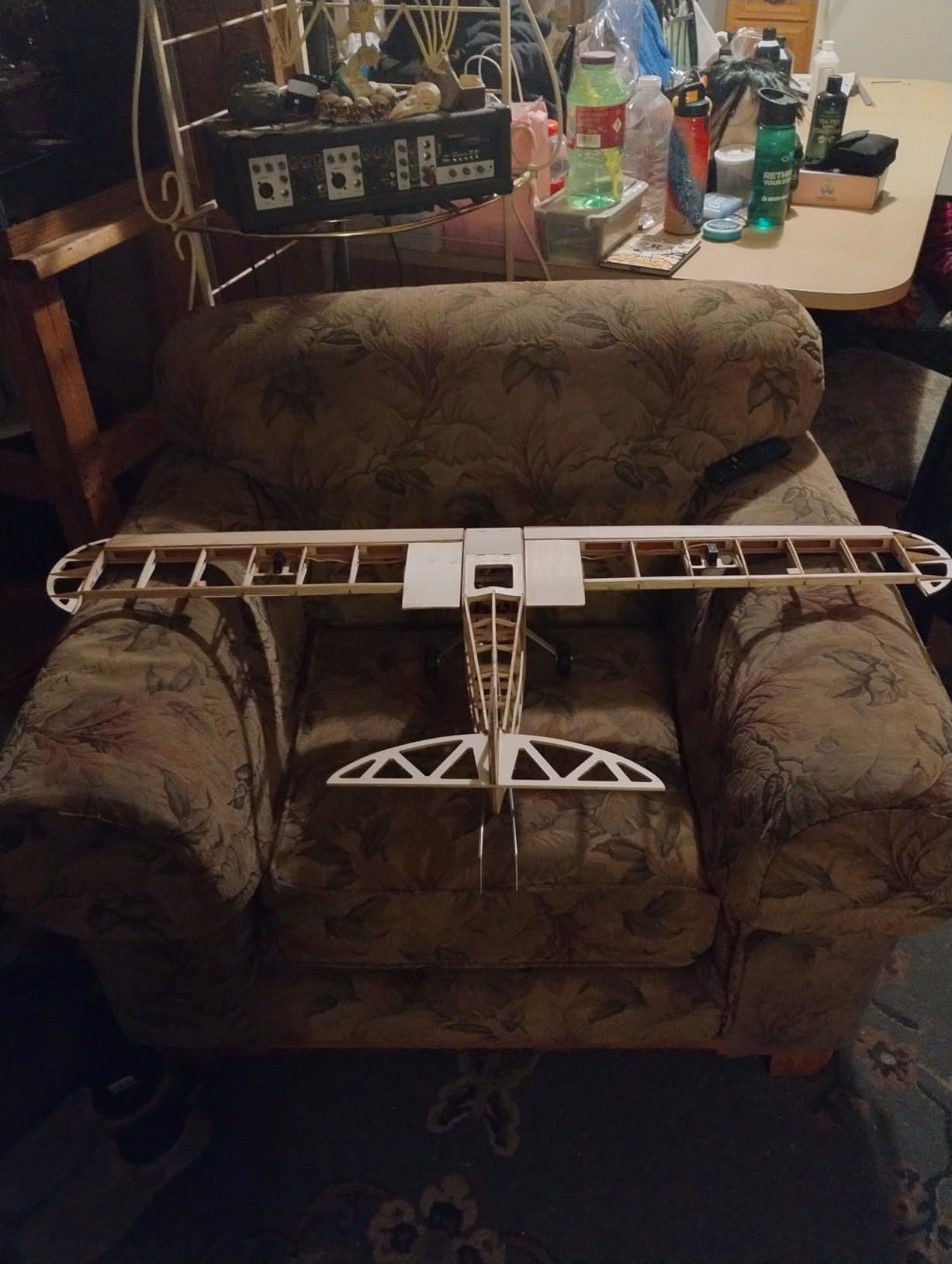 Upgrade Piper Cub J3 Model Aircraft, 47'' Laser Cut Balsa Wood RC Airplane Kits to Build, DIY Vintage Airplane Model for Adults (KIT+Motor+ESC+Servo+Covering) customer photo 1
