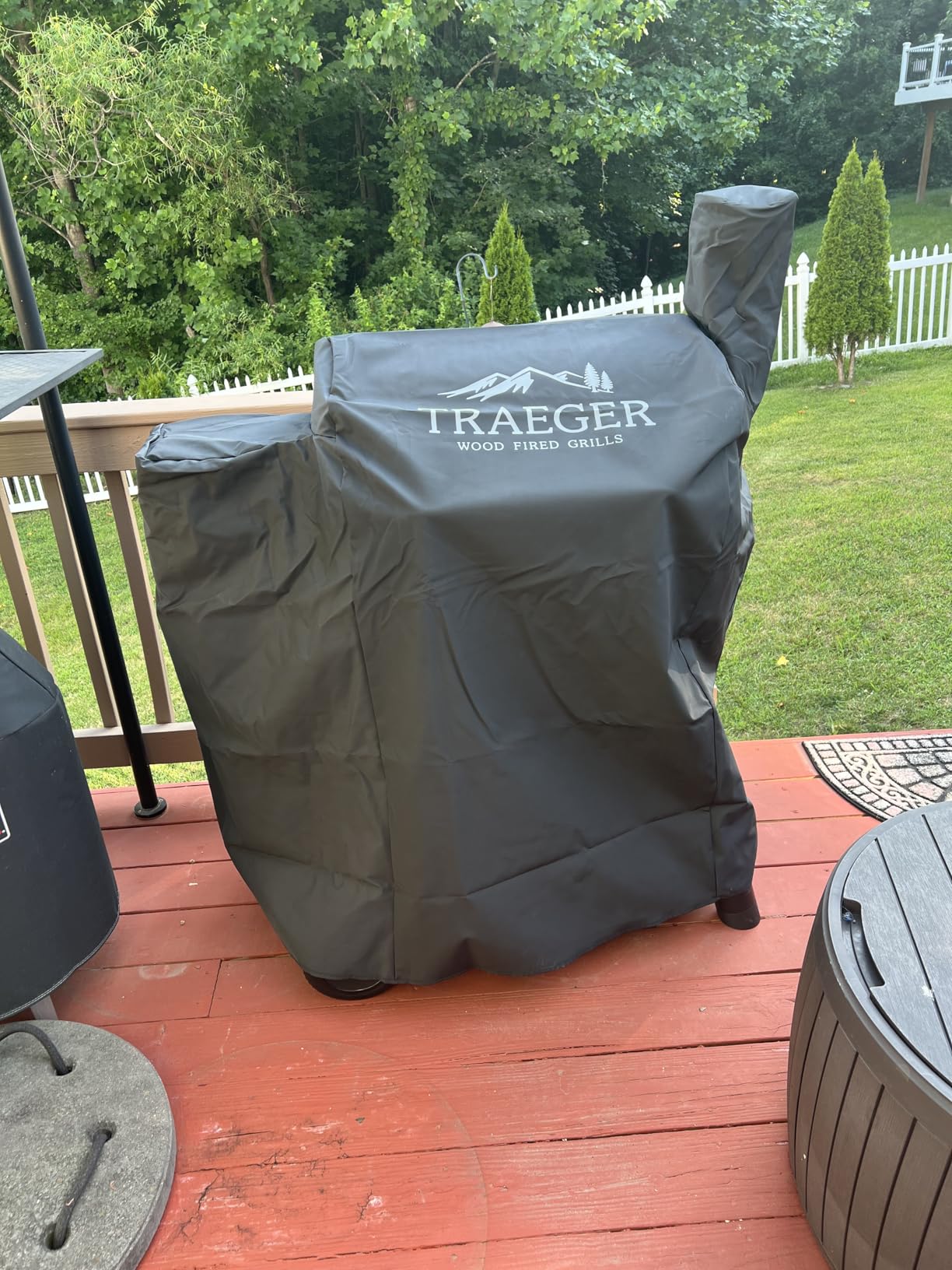 Traeger Grills BAC503 Full-Length Grill Cover Grill Accessory - Pro 575/ Pro 22, Black customer photo 2