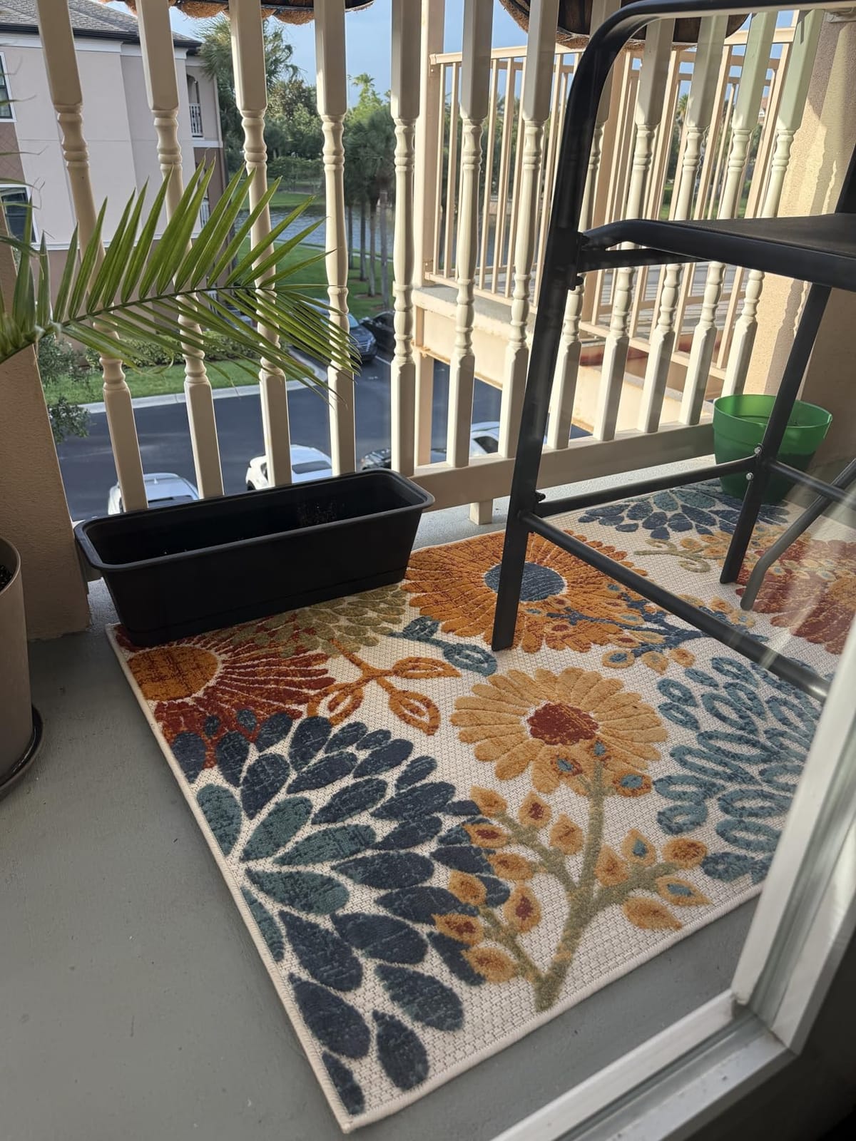 SAFAVIEH Washable Rug Outdoor Cabana Collection - 8' x 10', Cream & Red, Non-Shedding & Easy to Clean, Ideal for Patio, Backyard, Mudroom (CBN832A) customer photo 2