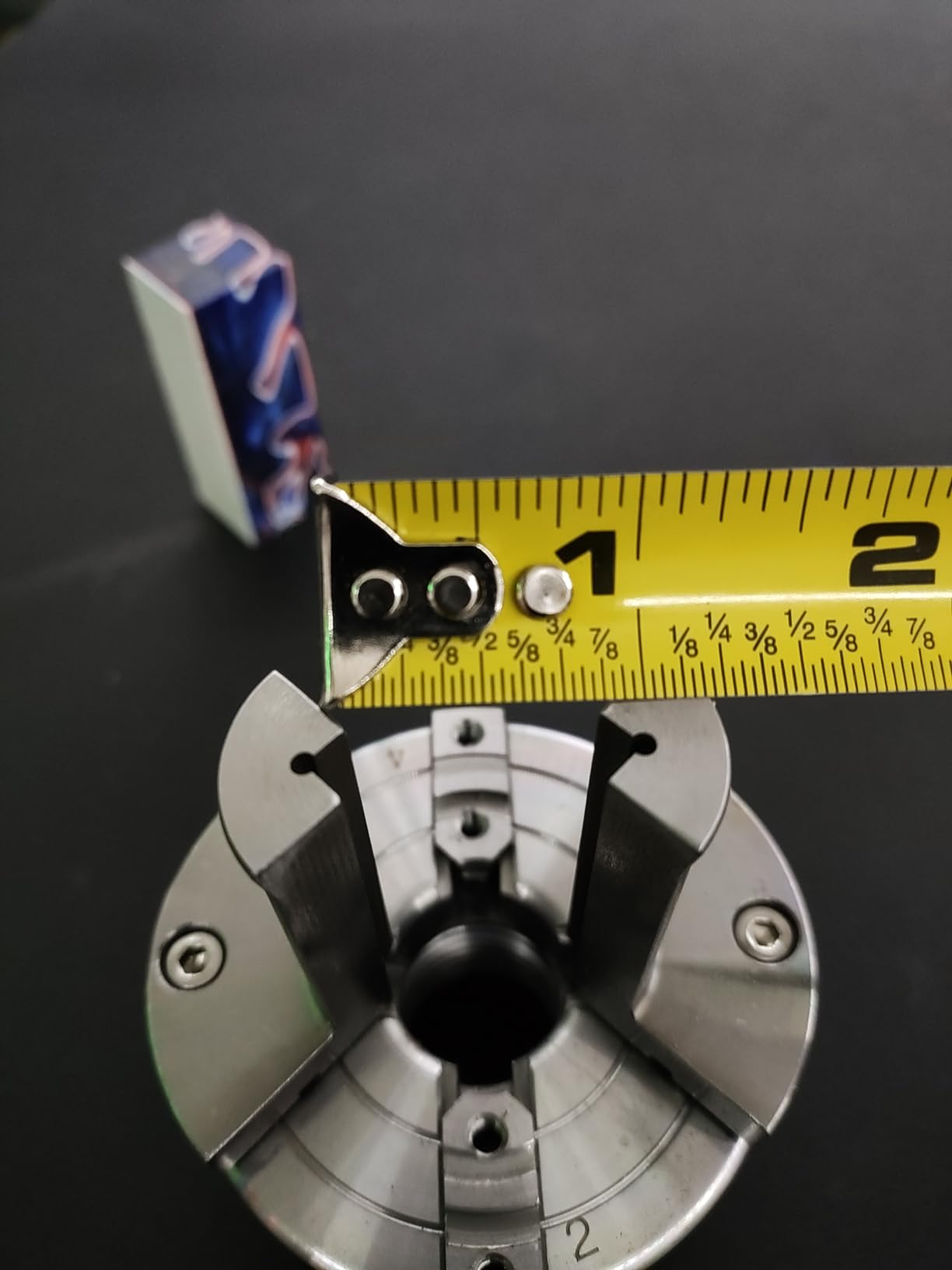 WEN LA4275 2.75-Inch 4-Jaw Self-Centering Keyed Lathe Chuck Set with 1-Inch x 8TPI Thread customer photo 1