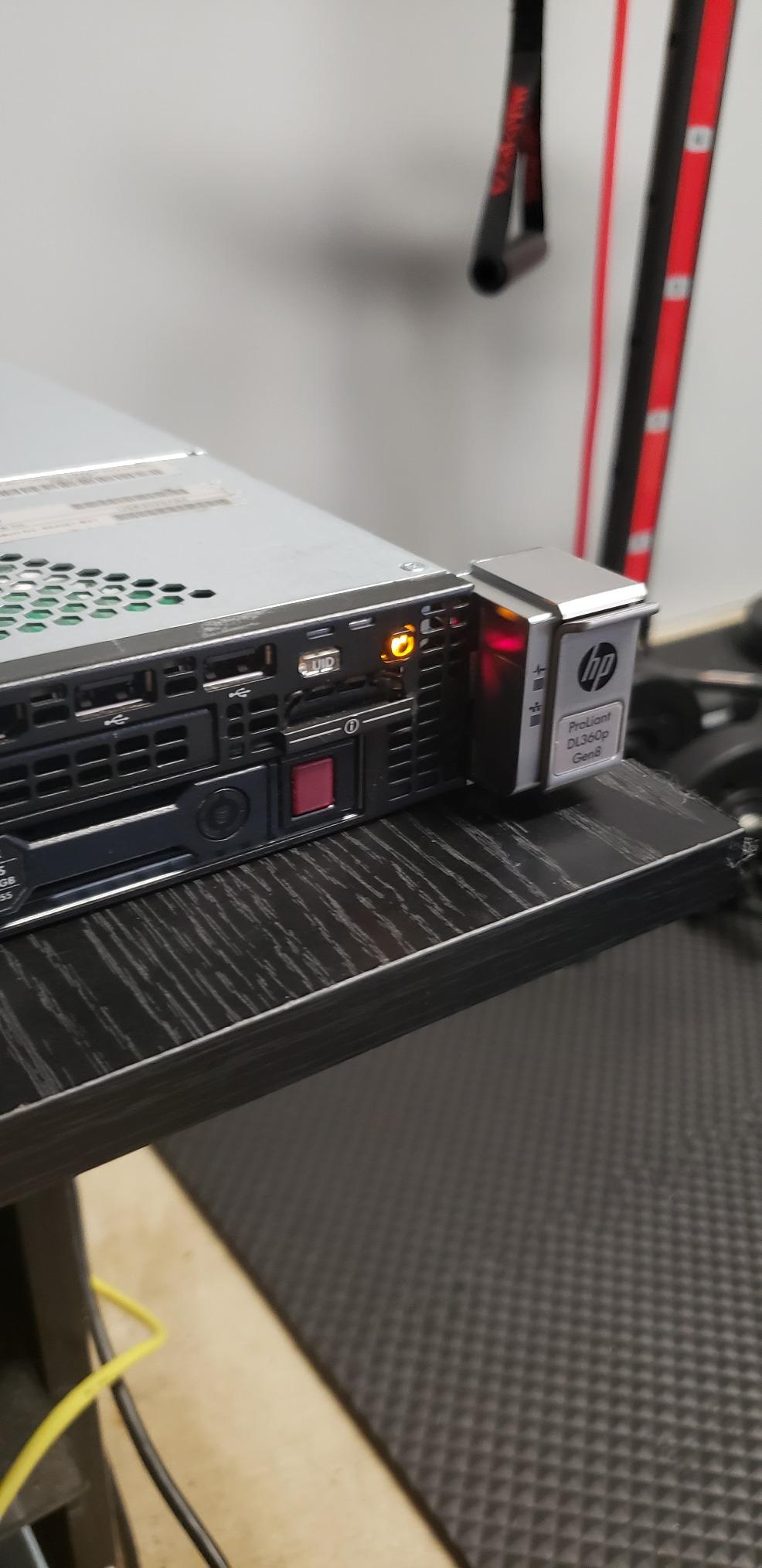 HP ProLiant DL360p Gen8 1U RackMount 64-bit Server with 2x6-Core E5-2640 Xeon 2.5GHz CPUs + 64GB PC3-10600R RAM + 8x300GB 10K SAS SFF HDD, P420i RAID, 4xGigaBit NIC, 2xPower Supplies, NO OS (Renewed) customer photo 2