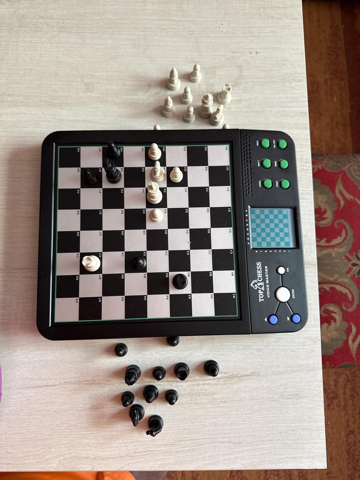 Top 1 Chess Electronic Chess Set | Chess Set for Kids and Adults | Voice Chess Computer Teaching System | Chess Strategy Beginners Improving Learning Board Game customer photo 1