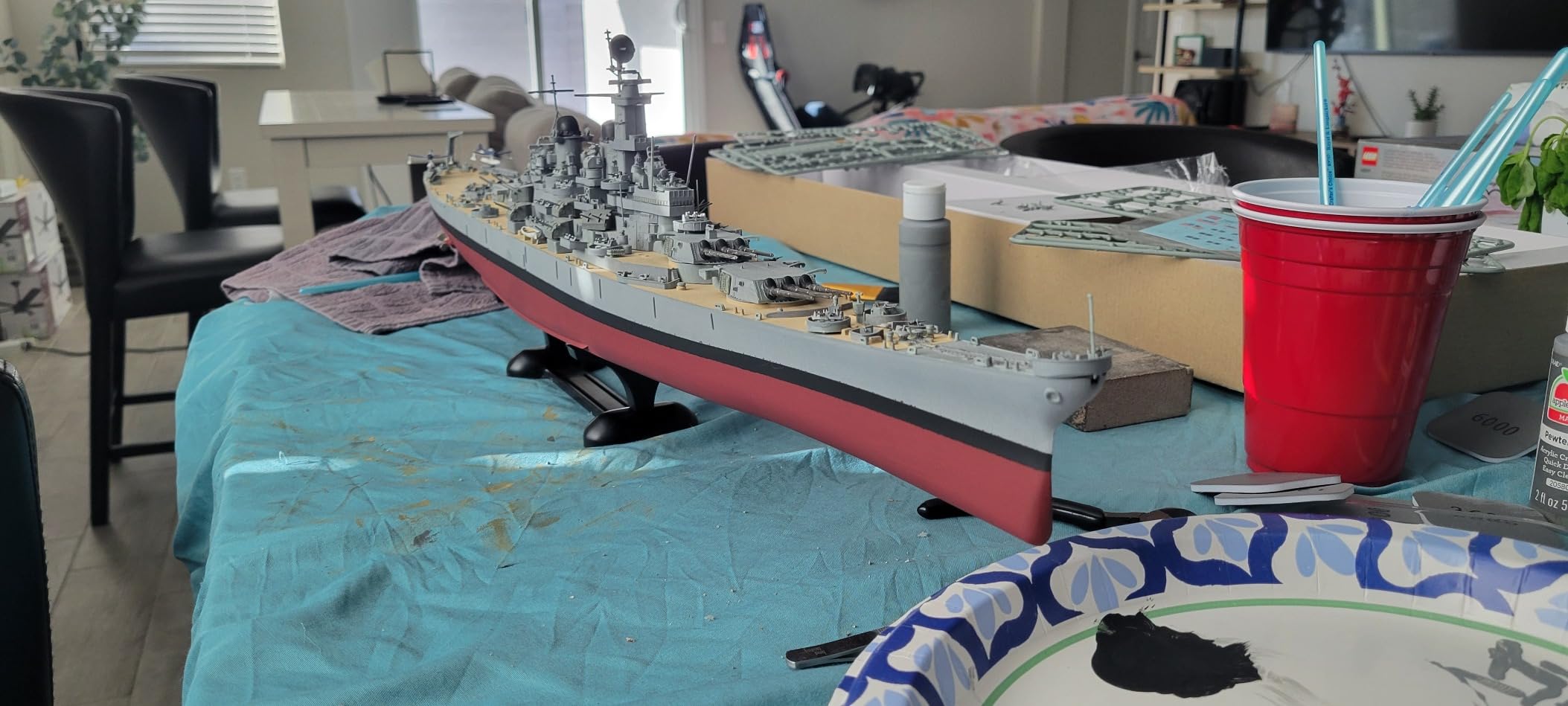Academy Hobby Model Kits Scale Model : Battle Ships & Aircraft Carrier Kits (1/400 BB-63 Missouri) customer photo 2