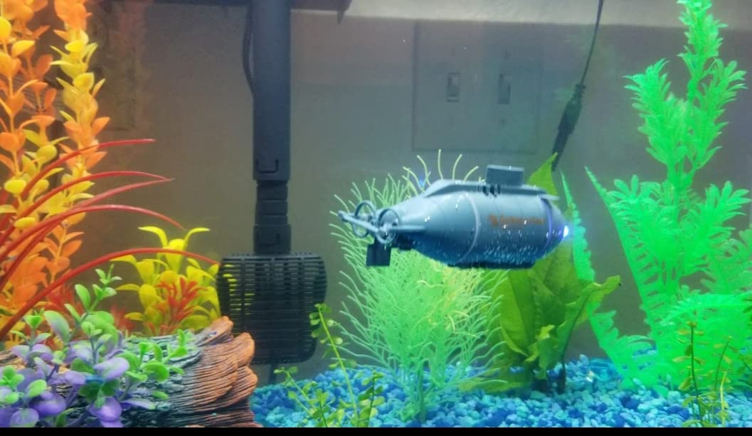 6 Channels Mini RC Submarine Toy (Black) customer photo 2