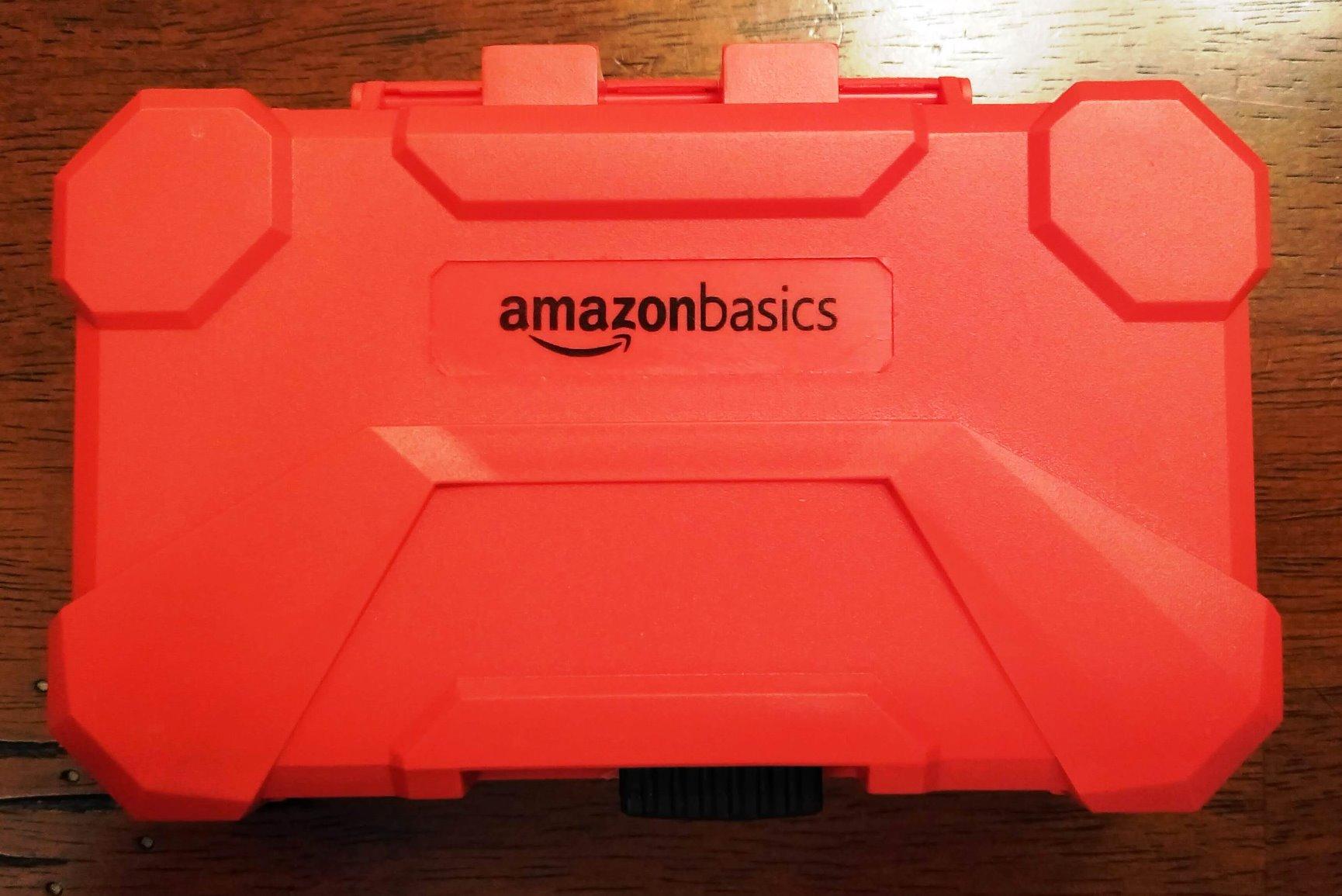 Amazon Basics 29-Piece Precision Hobby Knife Set with Razor-Sharp Blades, Modeling Tools, Anti-Slip Rubber Grip, Black, Silver, Red customer photo 1
