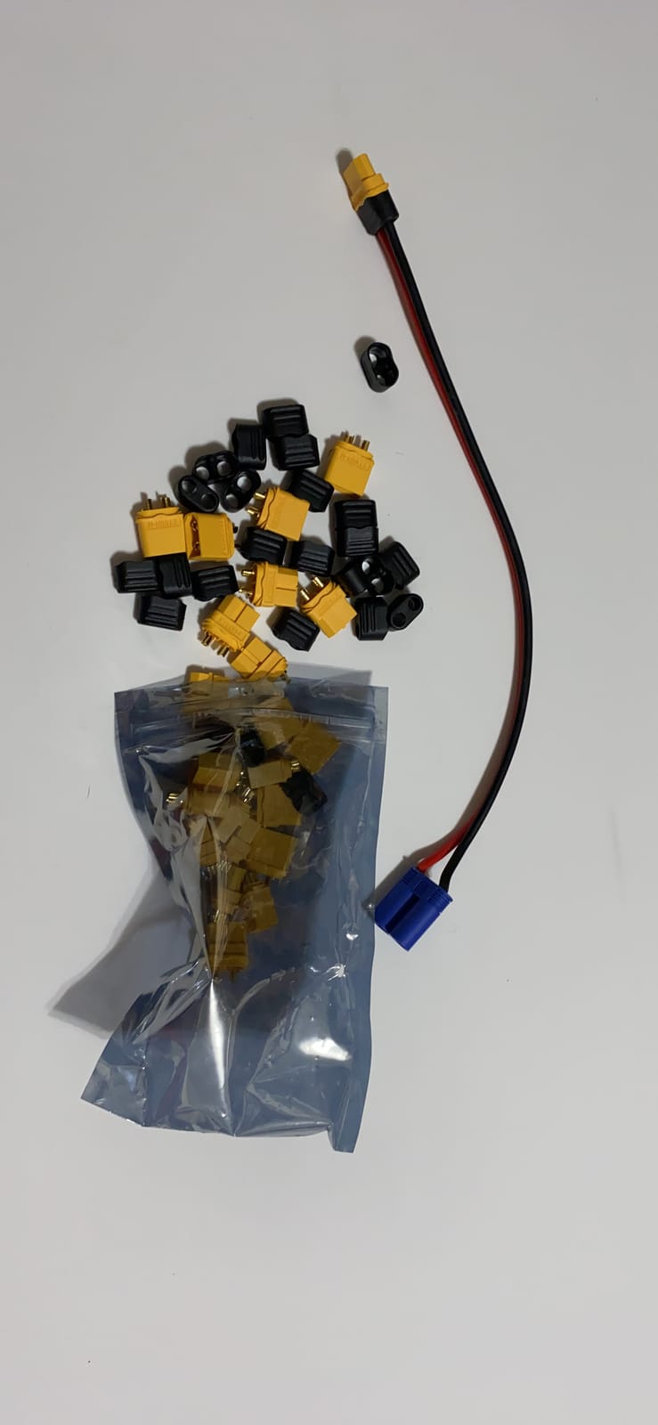 12 Pairs XT60H (XT60 Upgrade) Male Female Bullet Connectors Power Plugs with Sheath for Lipo Battery, RC Planes, RC Cars customer photo 1