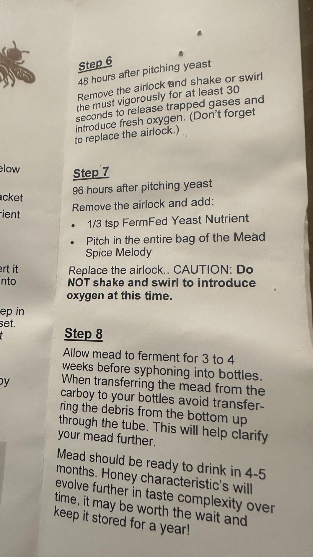 Mead Making Kit - 1 Gallon Mead Kit to Make Your own Honey Wine with Reusable Equipment- Brew a Delicious Metheglin Style Mead with Must Bee Company customer photo 2