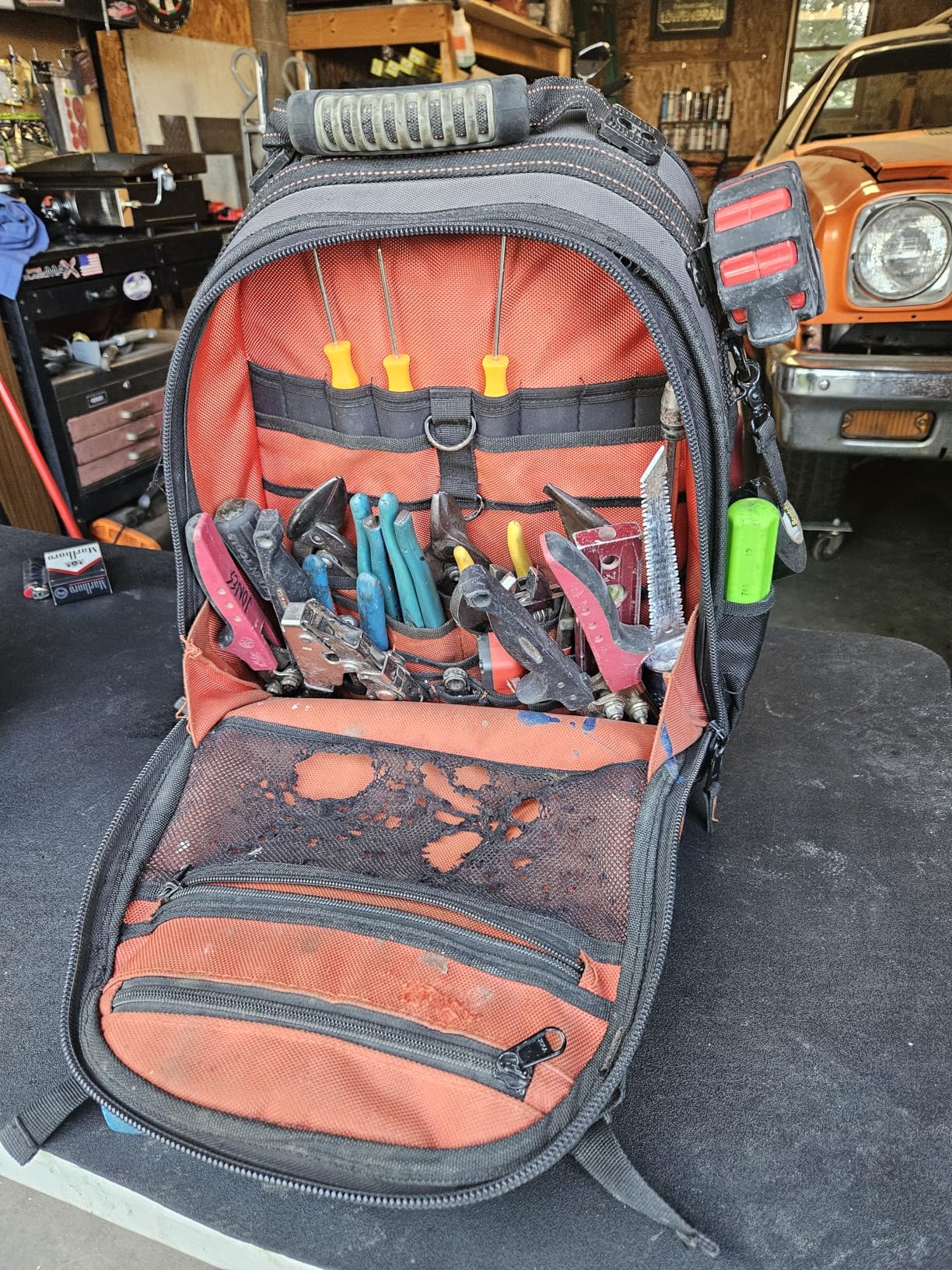 Crescent Tool Bag Backpack | CTB1000 customer photo 2