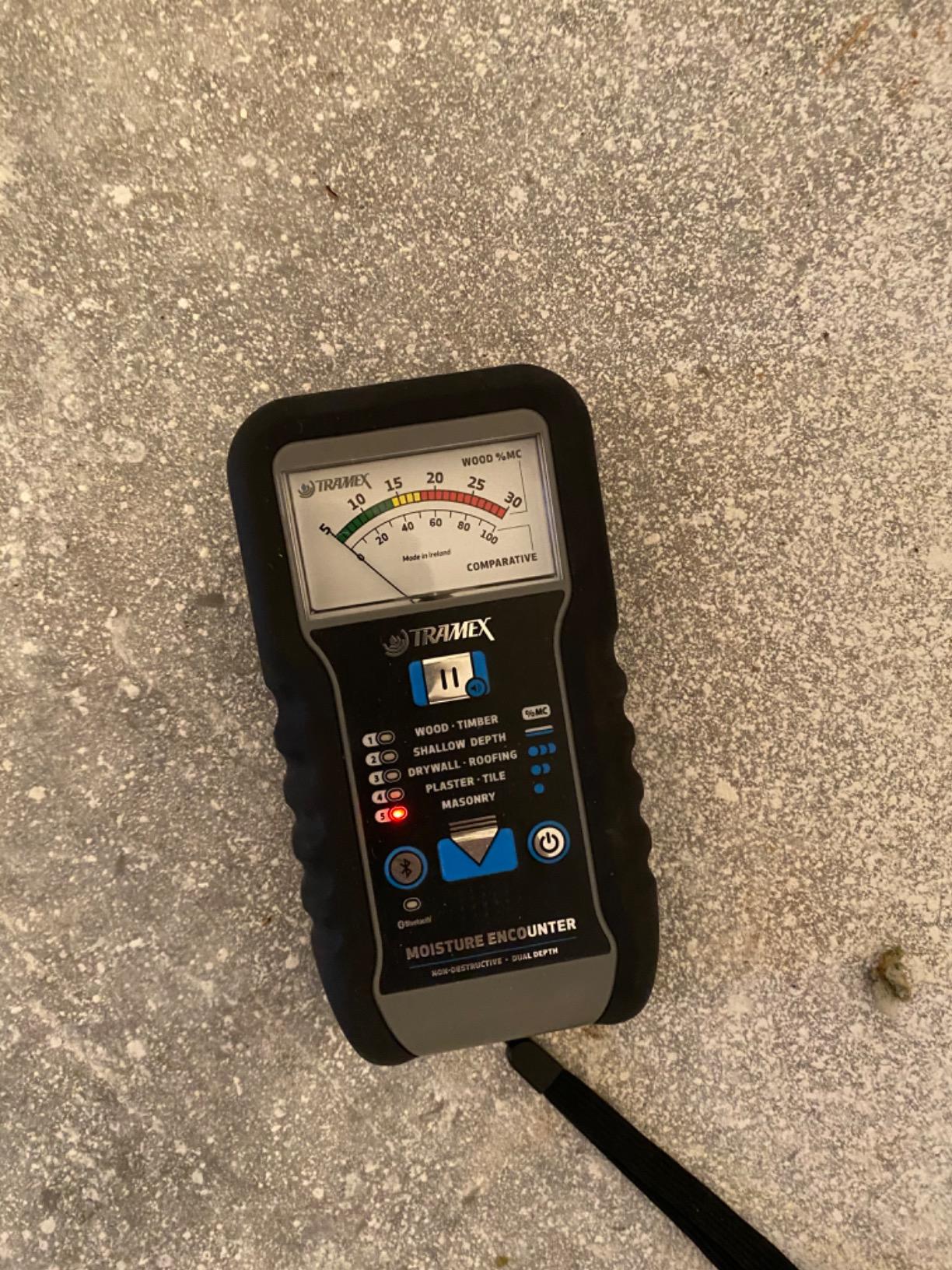 Tramex Moisture Encounter ME5 | Pinless Meter for Measuring Moisture Content in Wood, Drywall & Building Materials customer photo 2