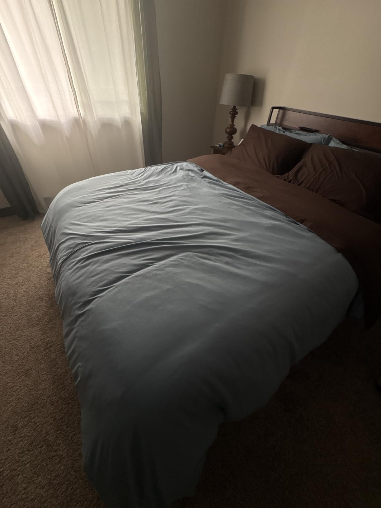 Bedsure Comforter Duvet Insert - Quilted Comforters Queen Size, All Season Duvet, GentleSoft Down Alternative Bedding Blanket, with 8 Tabs, Gifts for Women/Men, White, Queen 88 x 88 Inches customer photo 1