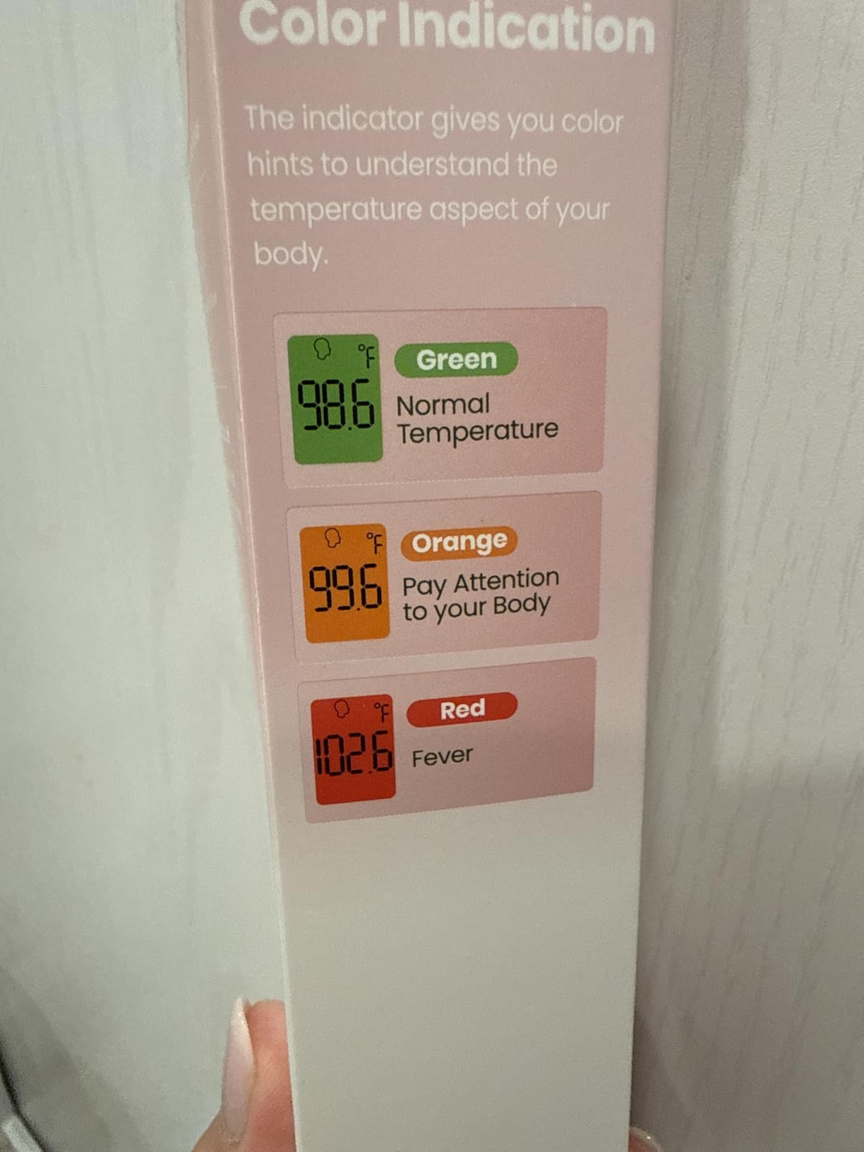 No-Touch Thermometer for Adults and Kids, Accurate Digital Baby Thermometer | 1s Fast Reading, Fever Alarm, Silent Mode, 35-Reading Memory, Forehead & Object Mode, AAA Battery Included, for Home & Clinic customer photo 1