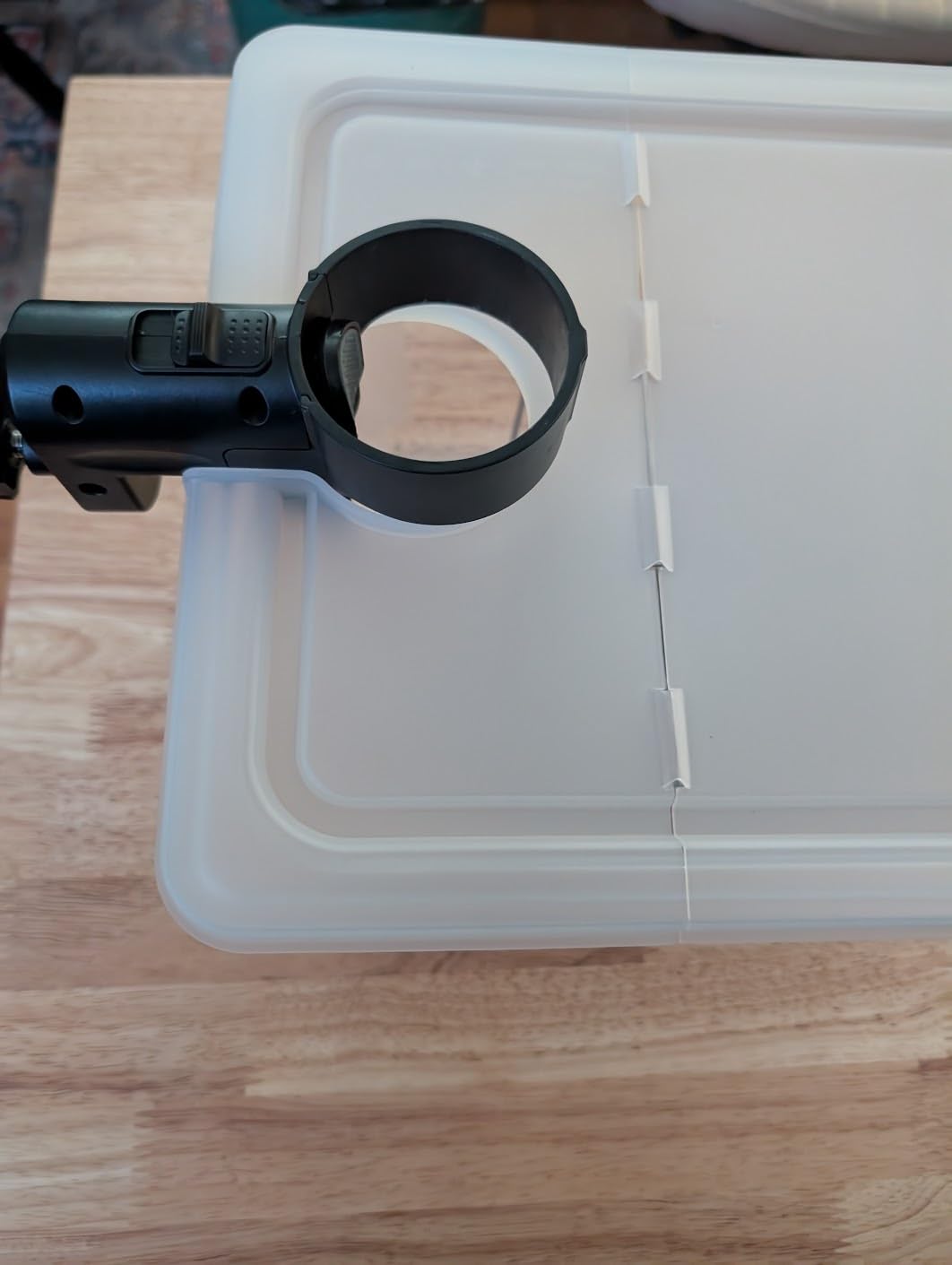EVERIE 12 Quart Sous Vide Container with Collapsible Hinged Lid + Wobble-Free Stainless Steel Rack Divider + Insulating Neoprene Sleeve - NSF Approved Container, BPA-Free Lid, Fits Anova & Instant Pot customer photo 2