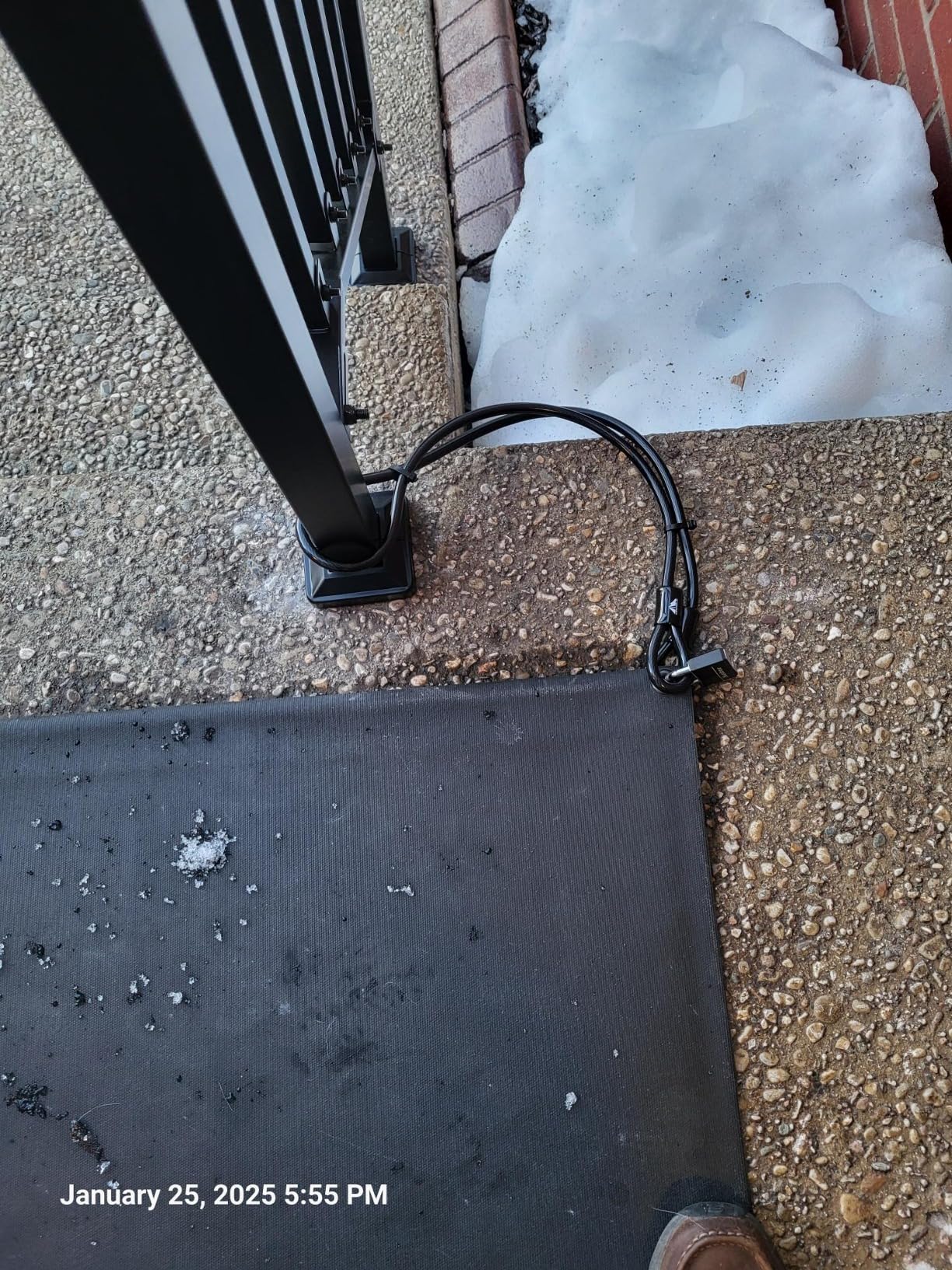 HeatTrak Heated Snow Melting Mats for Entrances - Heated Outdoor Mats - Trusted Snow and Ice Melt Products - Includes GFCI Power Cord - No-Slip Heating Entrance Mat (30