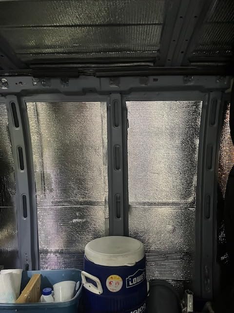 Siless Liner 157 mil (4 mm) 36 sqft Aluminum Foil Finish Car Sound Deadening & Heat Insulation Closed Cell Foam - PE Foam Sound Deadener customer photo 2