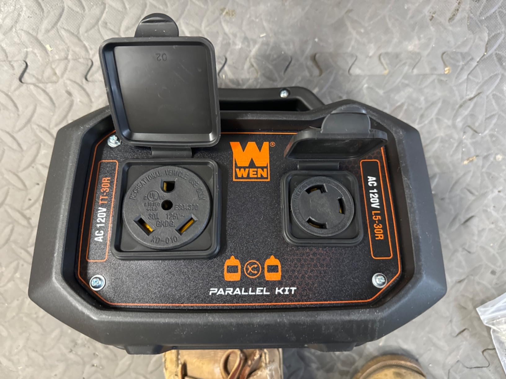 WEN GNA36i 30-Amp 3600-Watt Parallel Connection Kit for Inverter Generators, Black customer photo 2