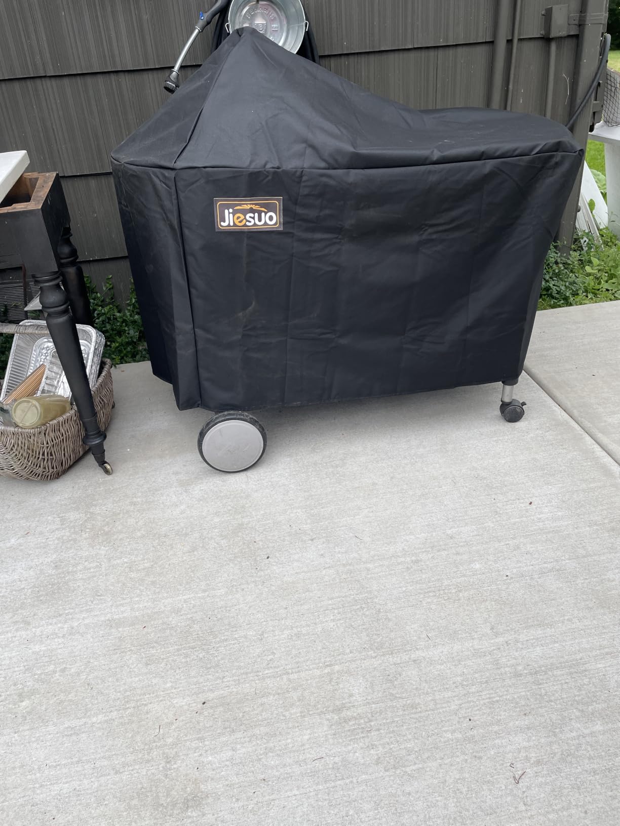 Cover for Weber Performer Deluxe Charcoal Grill, 22 Inch | Heavy Duty, Waterproof, 7152 Grill Cover for Weber Performer Grill customer photo 1