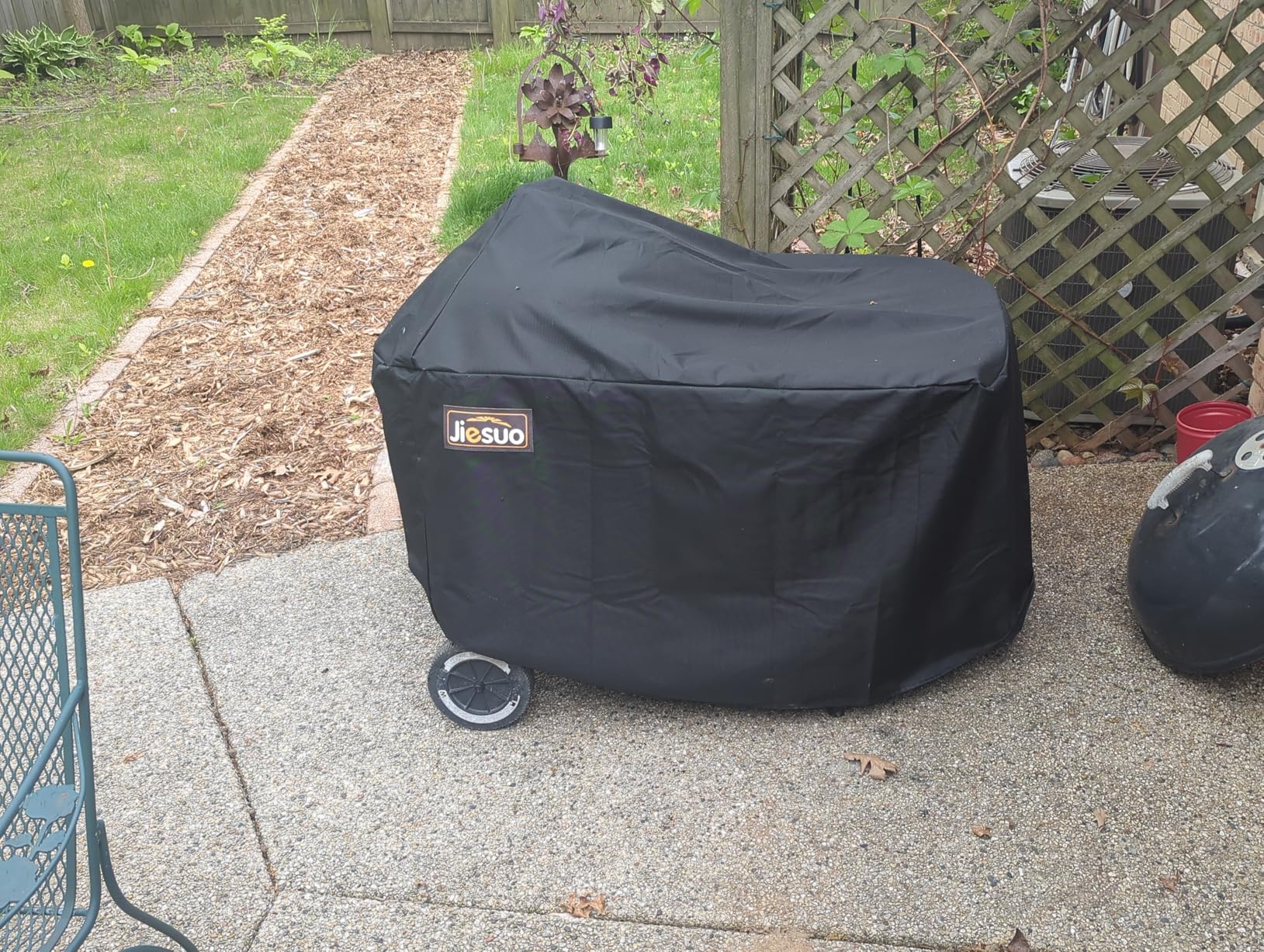 Cover for Weber Performer Deluxe Charcoal Grill, 22 Inch | Heavy Duty, Waterproof, 7152 Grill Cover for Weber Performer Grill customer photo 2