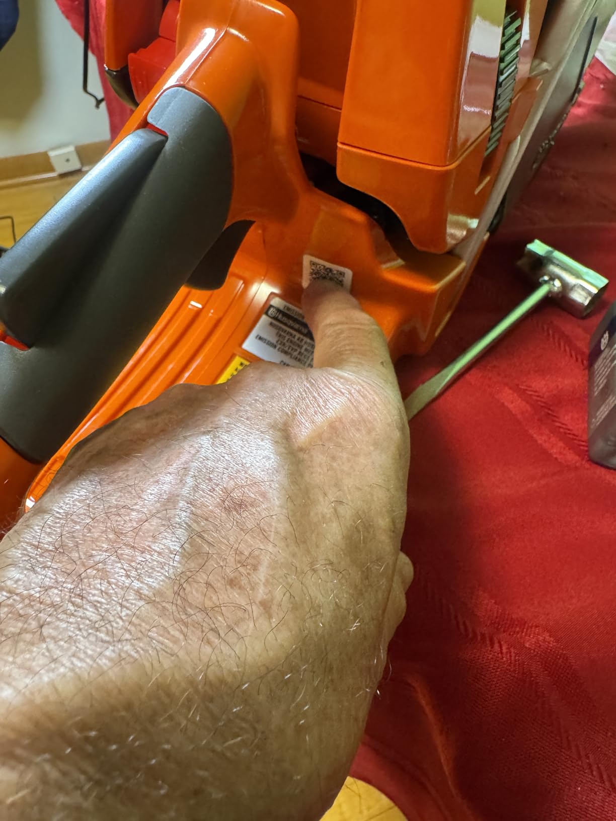 Husqvarna 545 Mark II Professional Gas Chainsaw, 20 inch, 50.1cc 3.6 HP customer photo 1