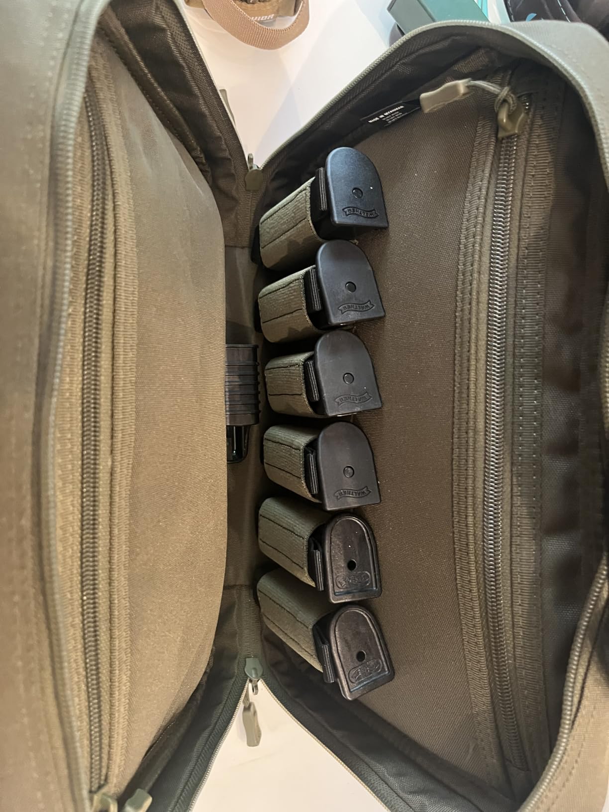 Savior Equipment Specialist Series Tactical Double Scoped Handgun Firearm Case Pistol Bag For Outdoor Hunting Shooting Range, Lockable Compartment, Additional Magazine Storage Slots customer photo 2
