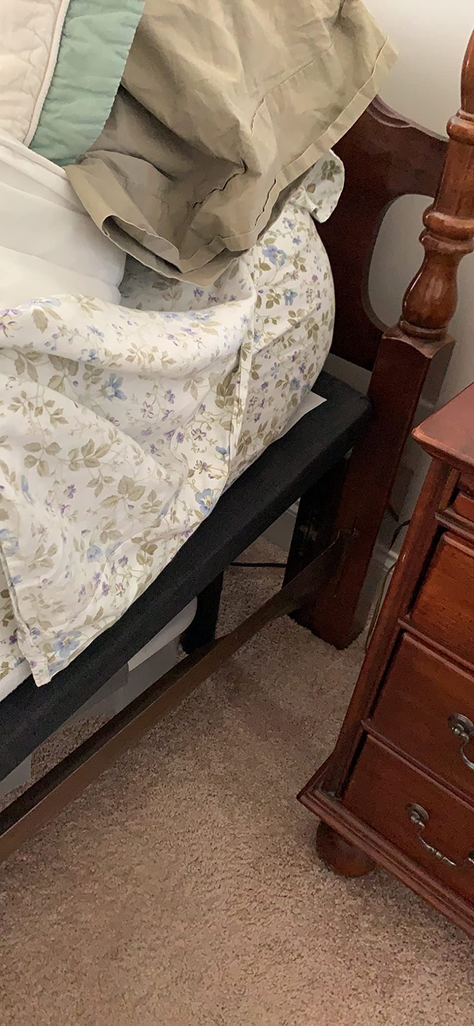 Blissful Nights King e3 Adjustable Bed Base Frame with Head and Foot Incline, Wireless Remote Control, Easy Assembly, and 10 Year Warranty customer photo 1