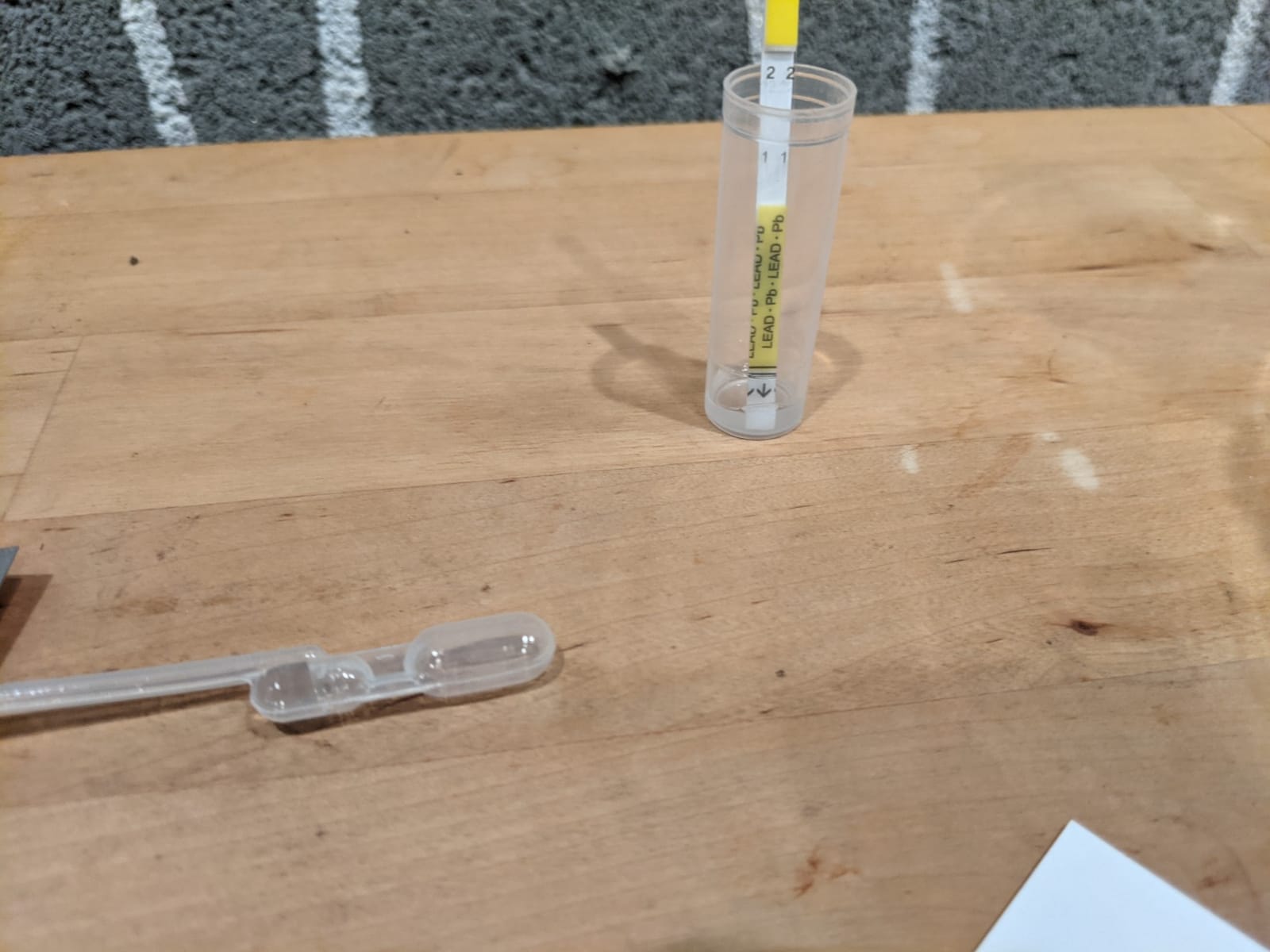 Safe Home DIY Lead in Drinking Water Test Kit - Advanced Detection to 4 PPB - 5-Minute Test - 3 Levels of Test Results + Optional Testing at Our EPA-Certified Lab - Made in the USA customer photo 2