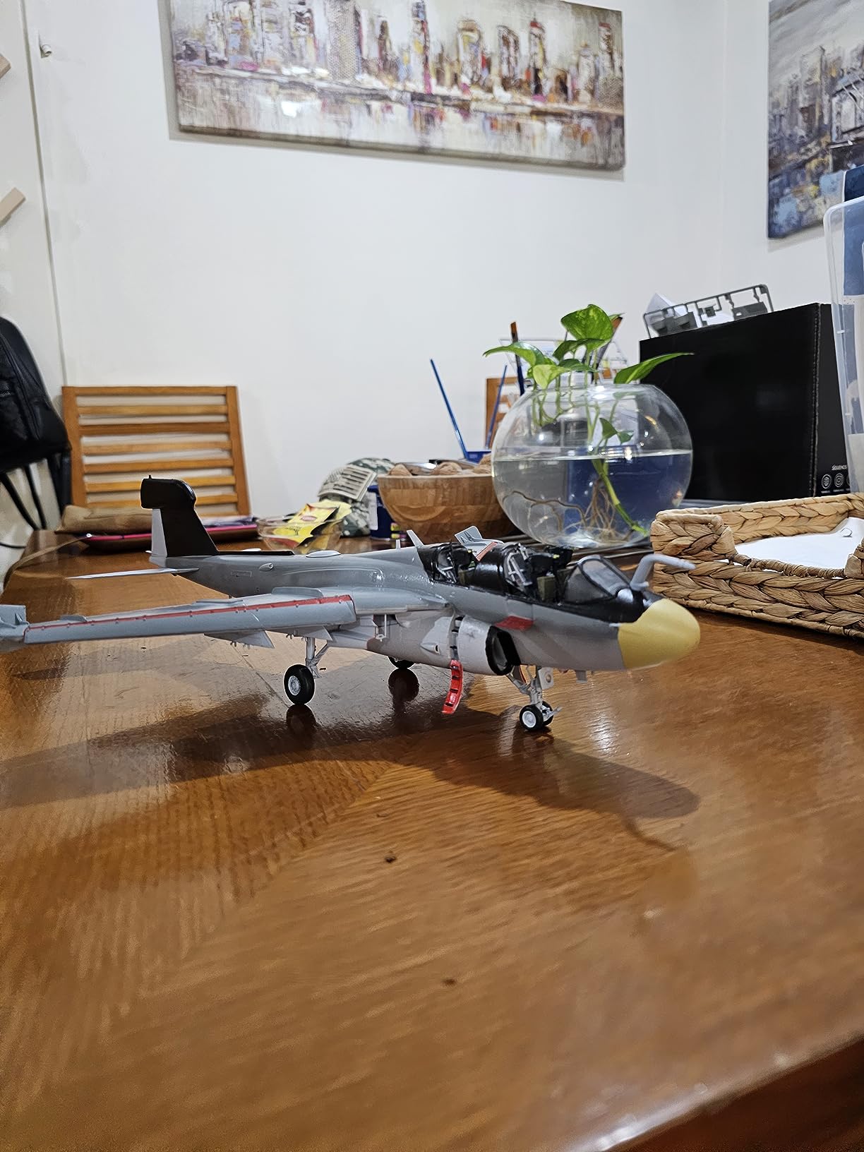 Kinetic Model Kits 1/48 EA-6B Prowler VMAQ-2 Playboys K48112 customer photo 1