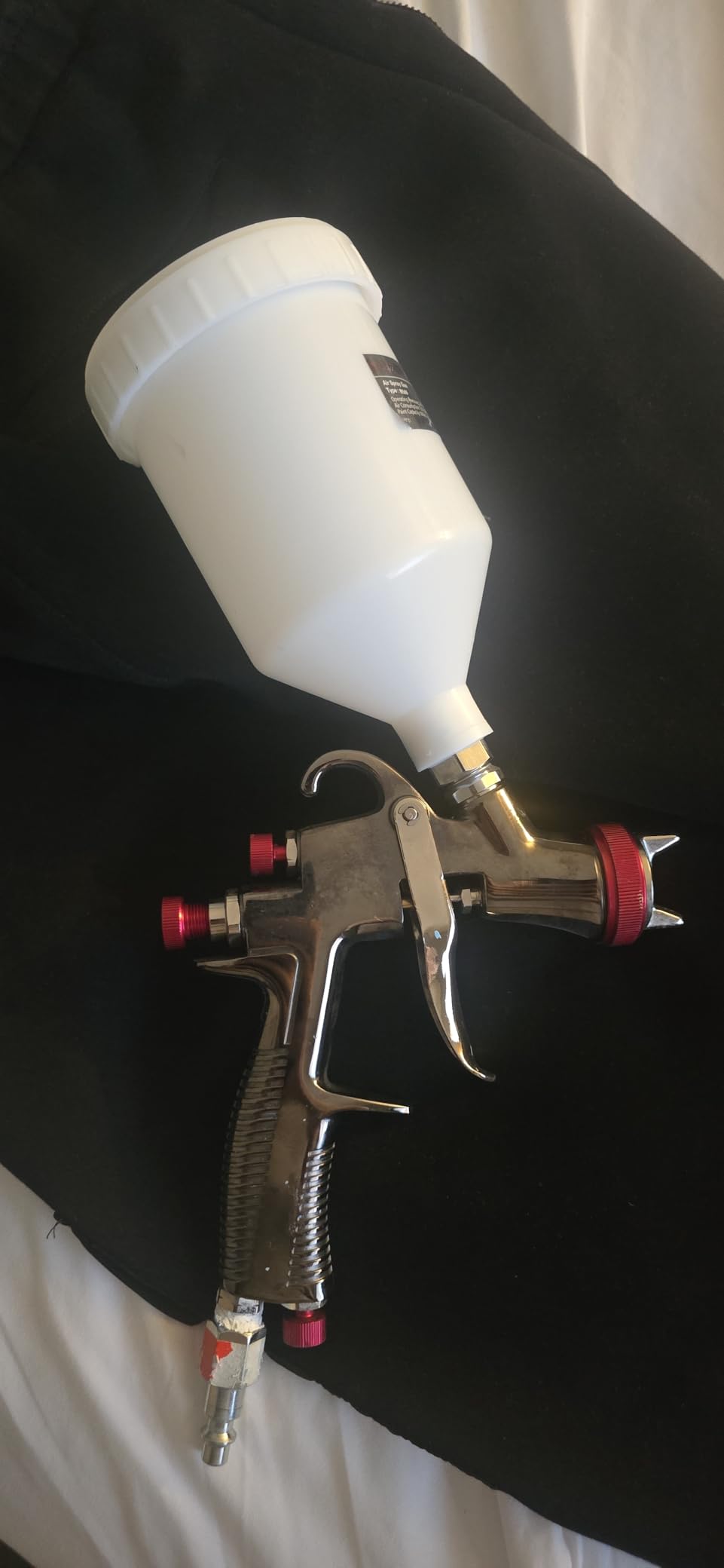 R500 LVLP Spray Gun Kit, 1.3mm Nozzle with Air Regulator&Water Separator customer photo 1