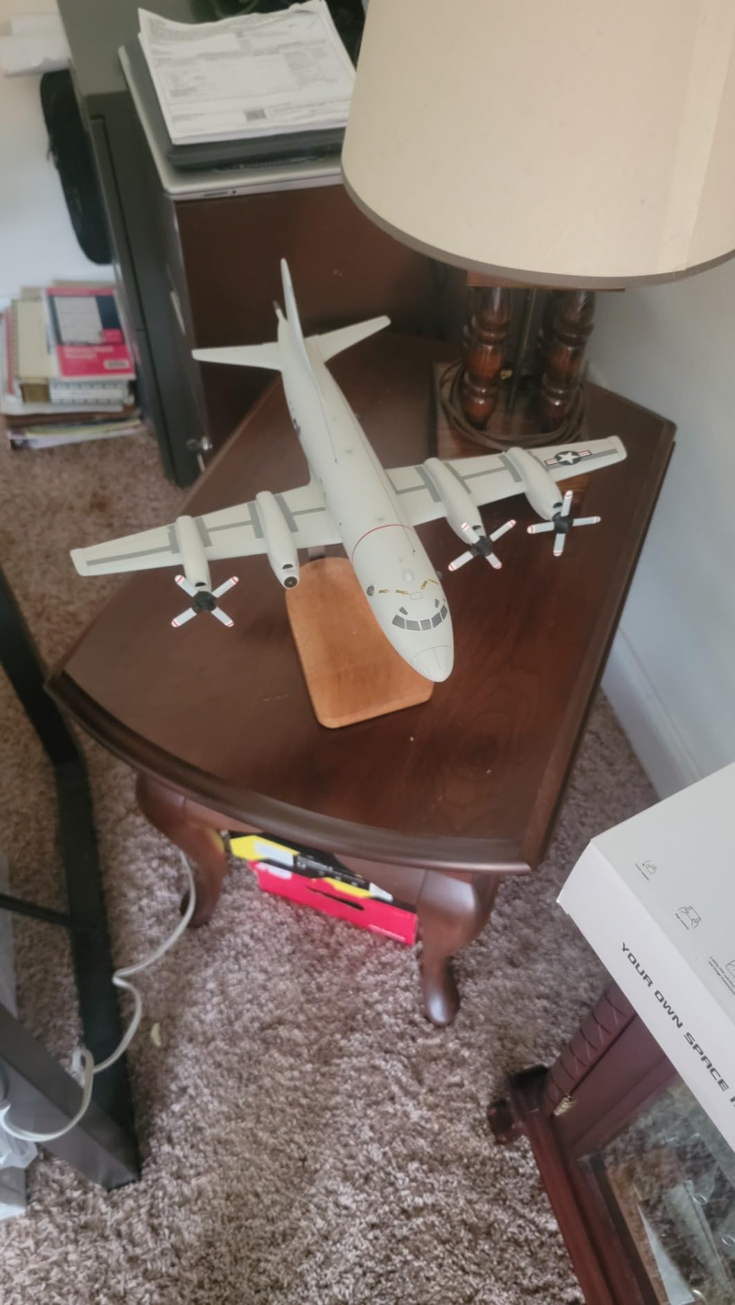 Lockheed Martin P-3 Orion Navy Large Mahogany Model customer photo 1