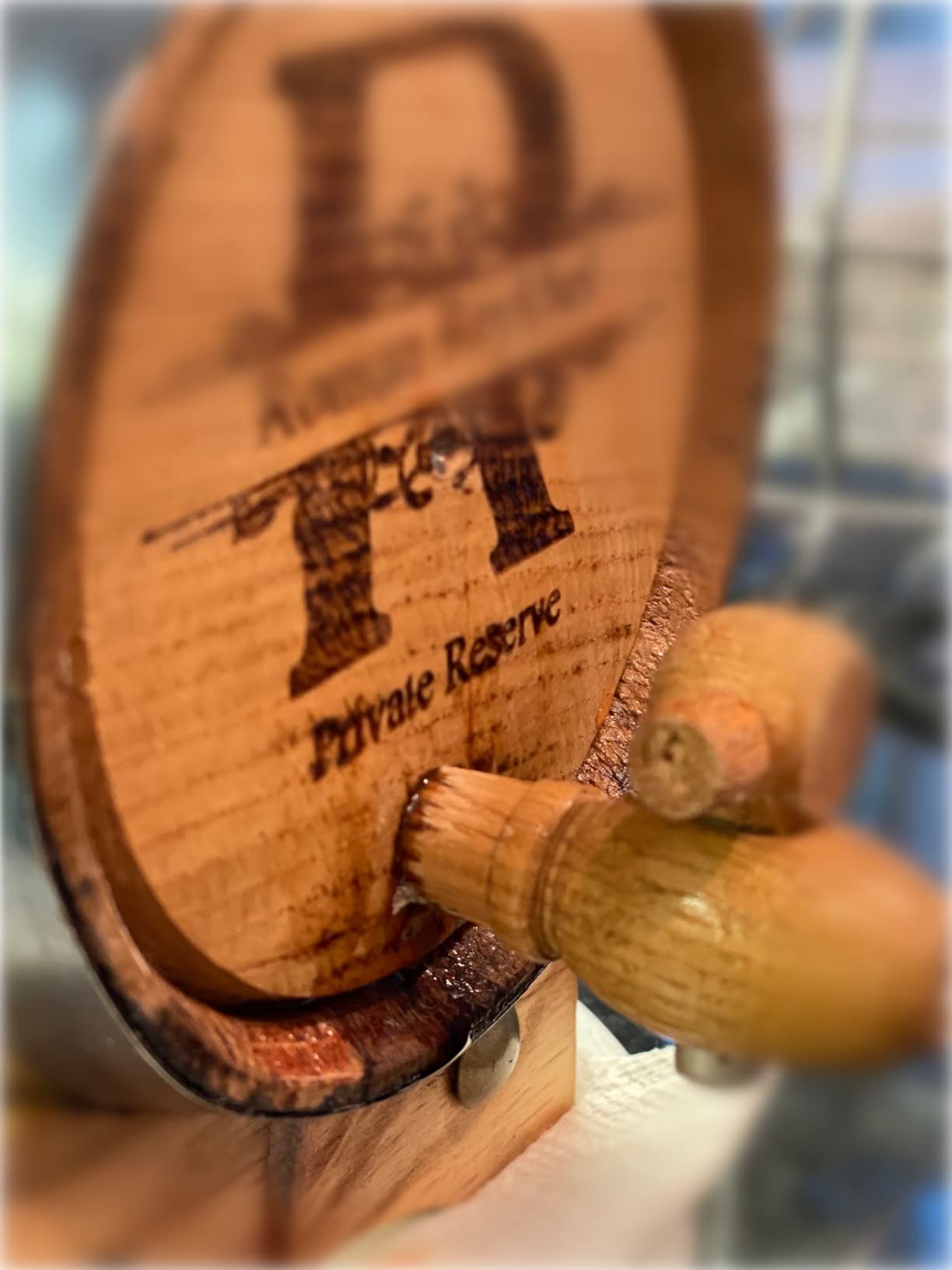 Custom Engraved and Personalized Mini Oak Aging Barrel for Whiskey, Wine, Scotch, Bourbon - Complete Aging Kit for Home Brewer, Distiller, Wine Maker - Bourbon Barrel Gifts For Men - 5 liter customer photo 1