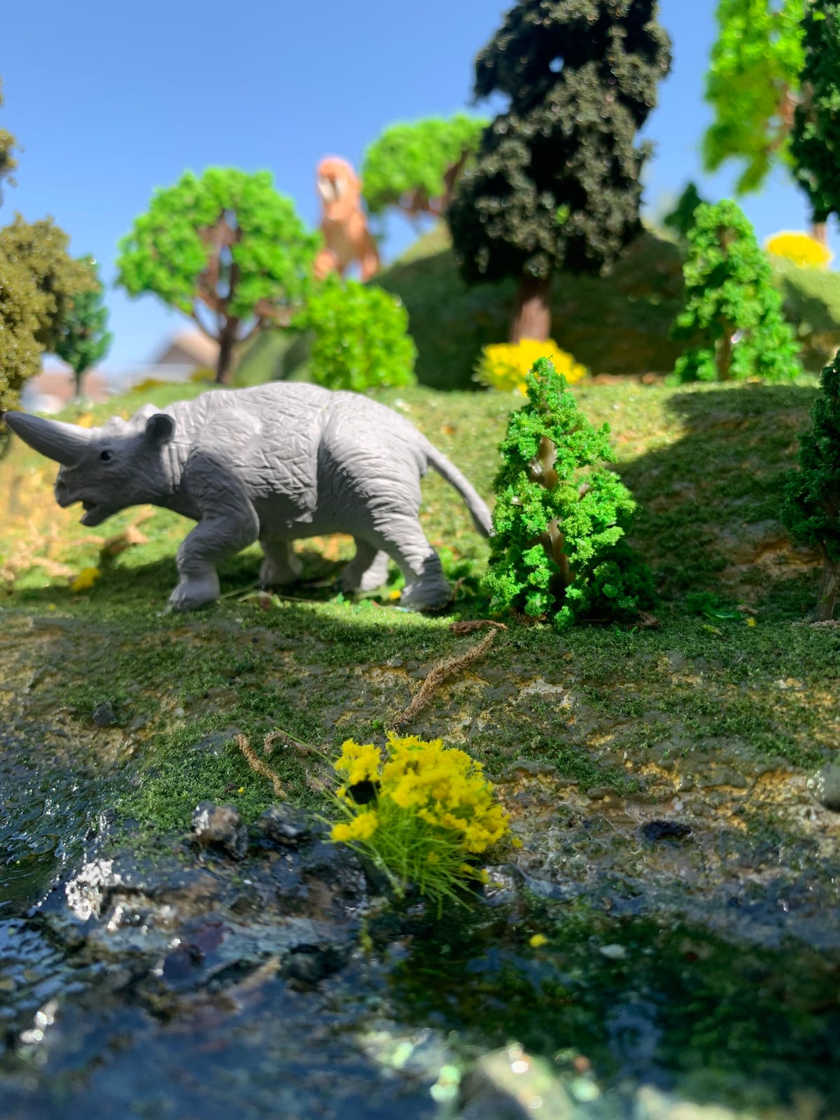 Warmtree 28 Pcs Green Bushy Tufts Lowland Shrubs Tuft Terrain Model Kit customer photo 1
