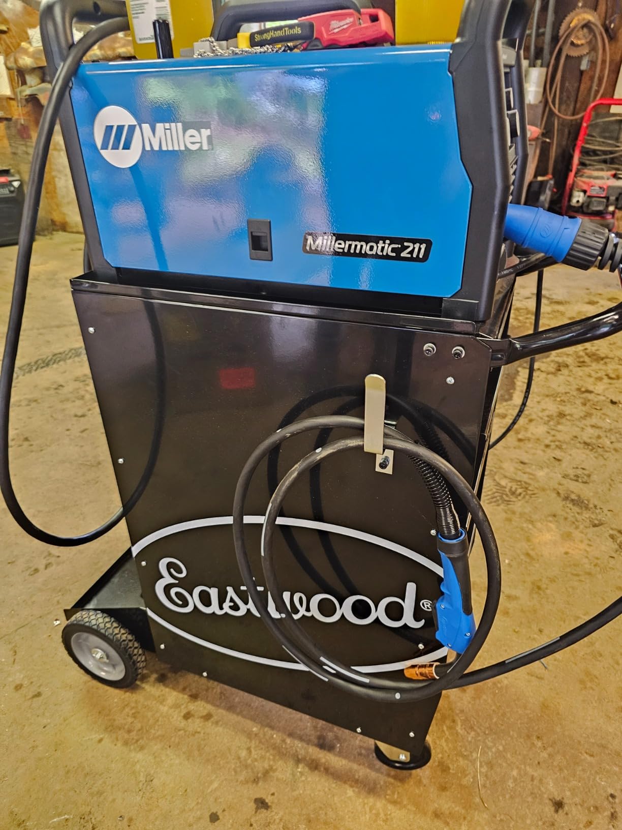 Eastwood Toolbox Welding Heavy Duty Cart Holds up to 300 lbs 4 Drawers Hold up to 120CF Bottle customer photo 1