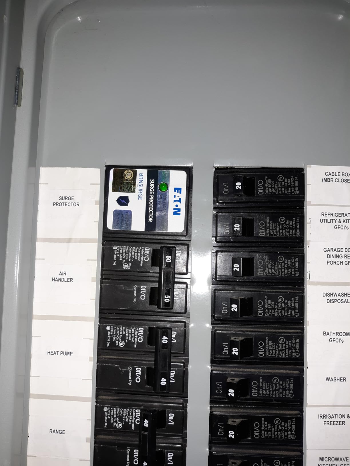 Eaton BRNSURGE Type BR Whole-Panel Circuit Breaker Surge Protective Device customer photo 2