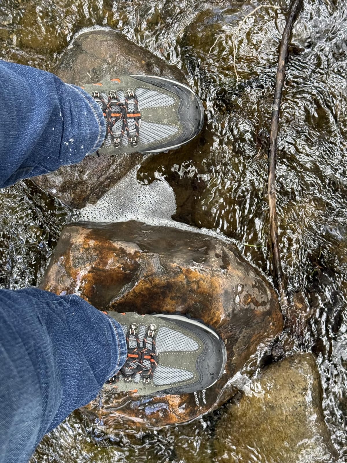 Men's Waterproof Hiking Shoes Leather customer photo 1