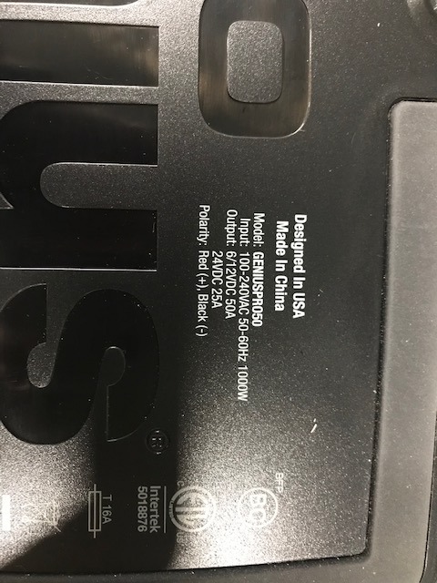 NOCO GENIUSPRO50 50A 6/12/24V Battery Charger & Maintainer | Power Supply Mode, Overcharge Protection, Desulfator customer photo 2