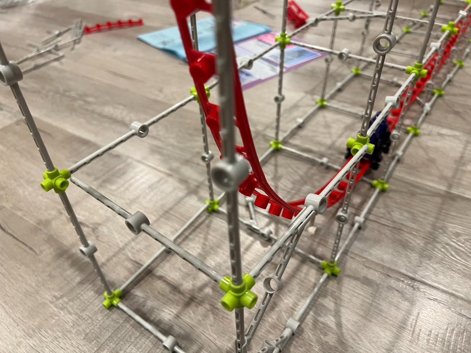 Thames & Kosmos Roller Coaster Engineering STEM Kit, Design, Build, Experiment w/ Working Models, Explore Physics, Forces, Motion, Energy, Velocity & More, Solve Building Challenges customer photo 1