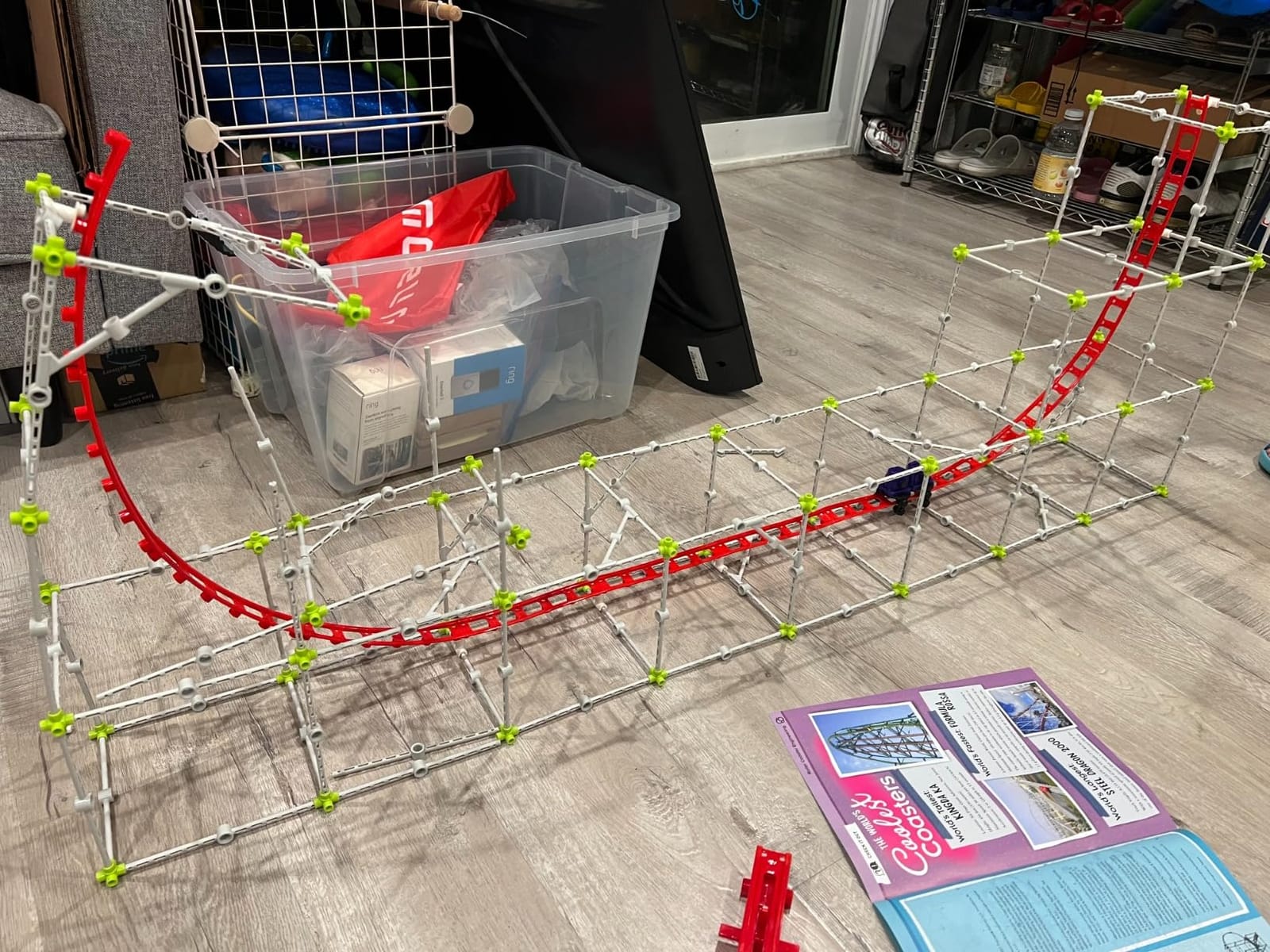 Thames & Kosmos Roller Coaster Engineering STEM Kit, Design, Build, Experiment w/ Working Models, Explore Physics, Forces, Motion, Energy, Velocity & More, Solve Building Challenges customer photo 2