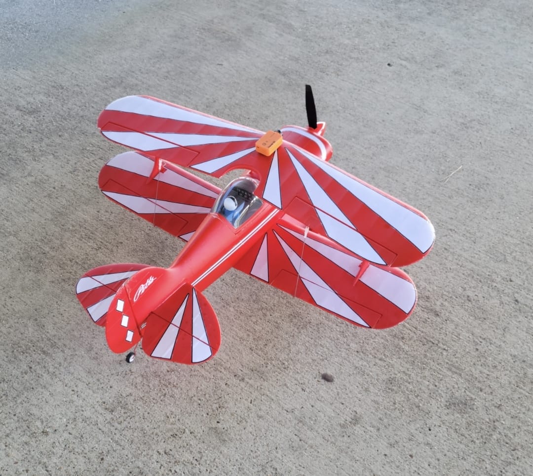 E-flite RC Airplane Pitts S-1S BNF Basic Transmitter Battery and Charger not Included with AS3X and Safe Select 850mm EFL35500 customer photo 1