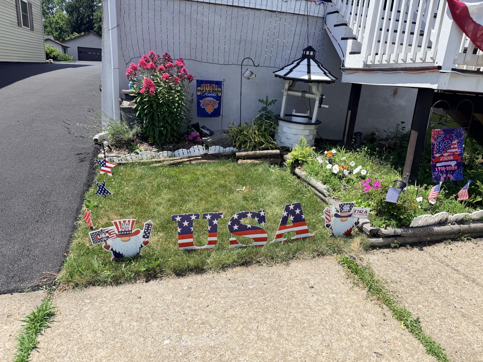 8 PCS Memorial Day Yard Sign Decorations - 4th of July Decorations Outdoor - Weatherproof Corrugated Plastic Independence Day Party Lawn Signs with Stakes customer photo 1