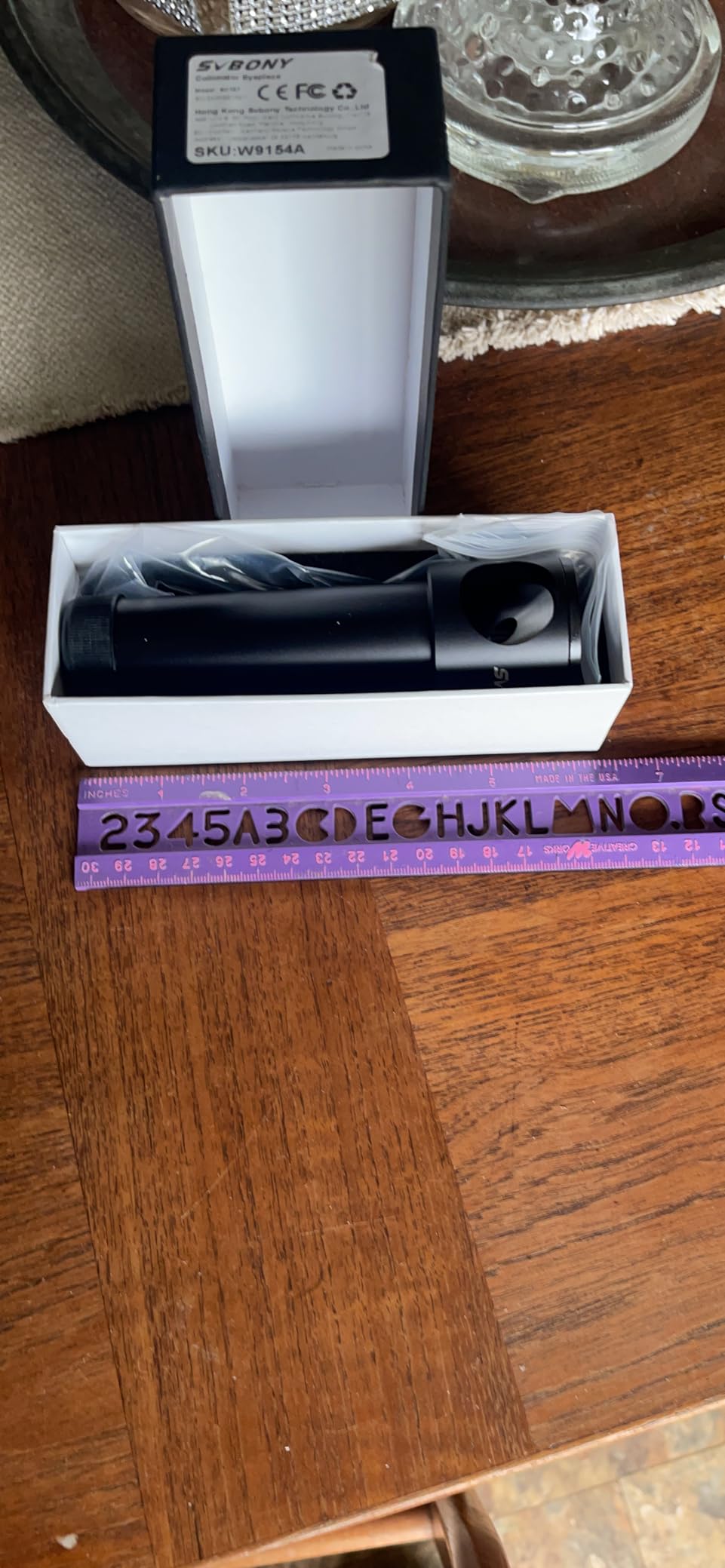 SVBONY SV197 Collimating Cheshire Eyepiece, 1.25 Inch Collimation Eyepiece, for Newtonian Reflector Telescope customer photo 1