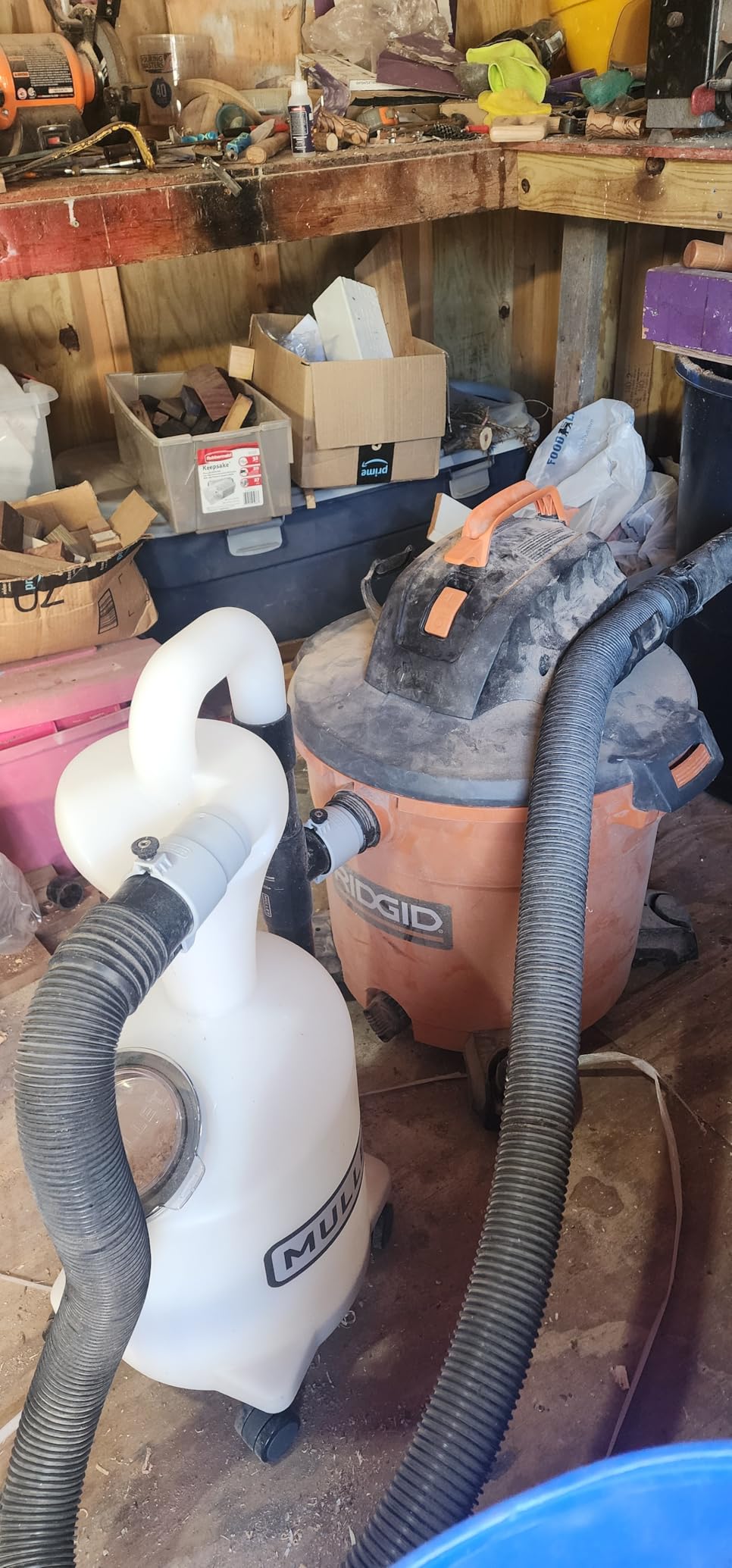 Mullet High-Speed Cyclone Dust Collector for Shop Vacuum - Sawdust Separator, Dust Collectors for Woodworking, Garage, Hobbyist Debris Extraction customer photo 2