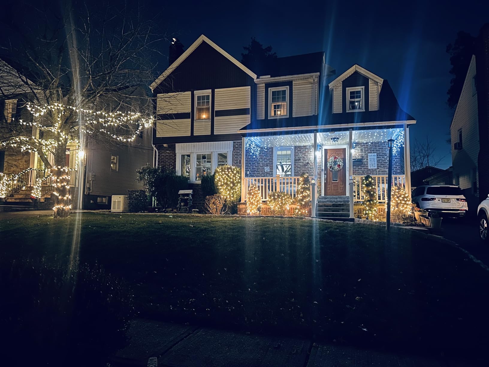 AGIRL 400 LED Icicle Lights Outdoor 32.8Ft 75 Drops Icicle Christmas Halloween Lights 8 Modes Waterproof Fairy String Lights for Indoor Bedroom Garden Wedding Porch Decoration customer photo 1