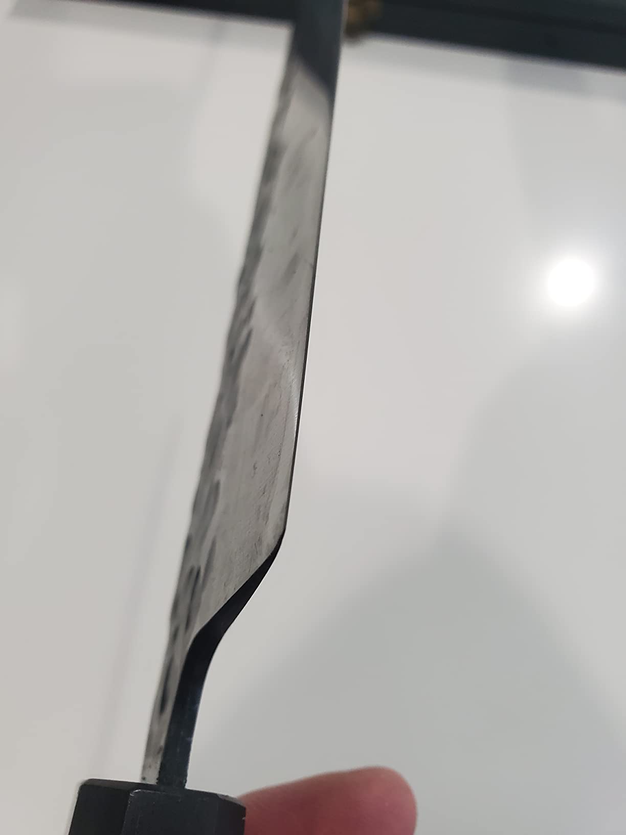 MITSUMOTO SAKARI 8-Inch Japanese Gyuto Chef Knife, 3-Layer 9Cr18MoV San-Mai High Carbon Stainless Steel customer photo 2