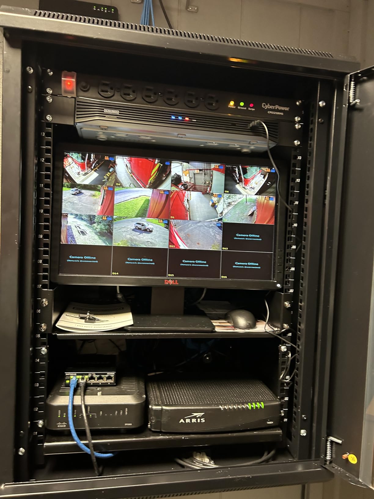 12U Wall Mount Home Lab Server Rack – 19