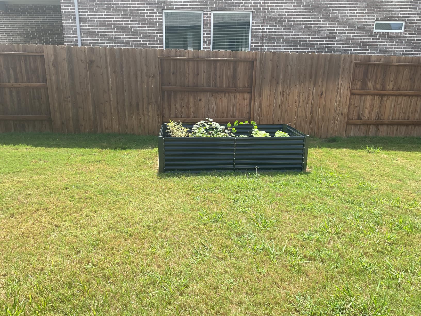 Land Guard 8×4×2 ft Galvanized Raised Garden Bed Kit, Galvanized Planter Raised Garden Boxes Outdoor, Large Metal Raised Garden Beds for Vegetables customer photo 2