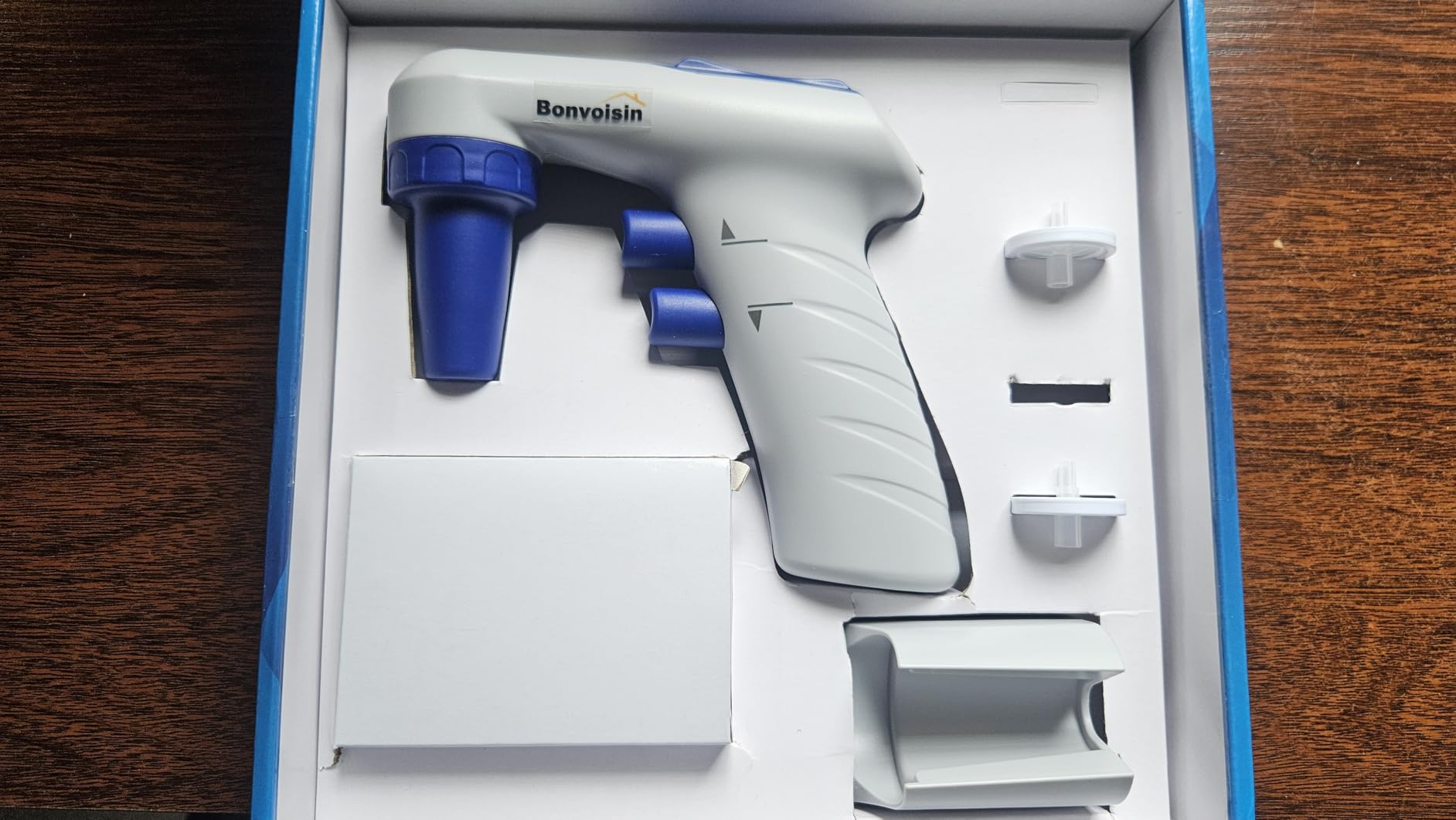 Bonvoisin Electric Pipette Controller 0.1-100ml Pipetor Automatic Motorized Pipette Filler for Biochemical Lab Speed Adjustable customer photo 1