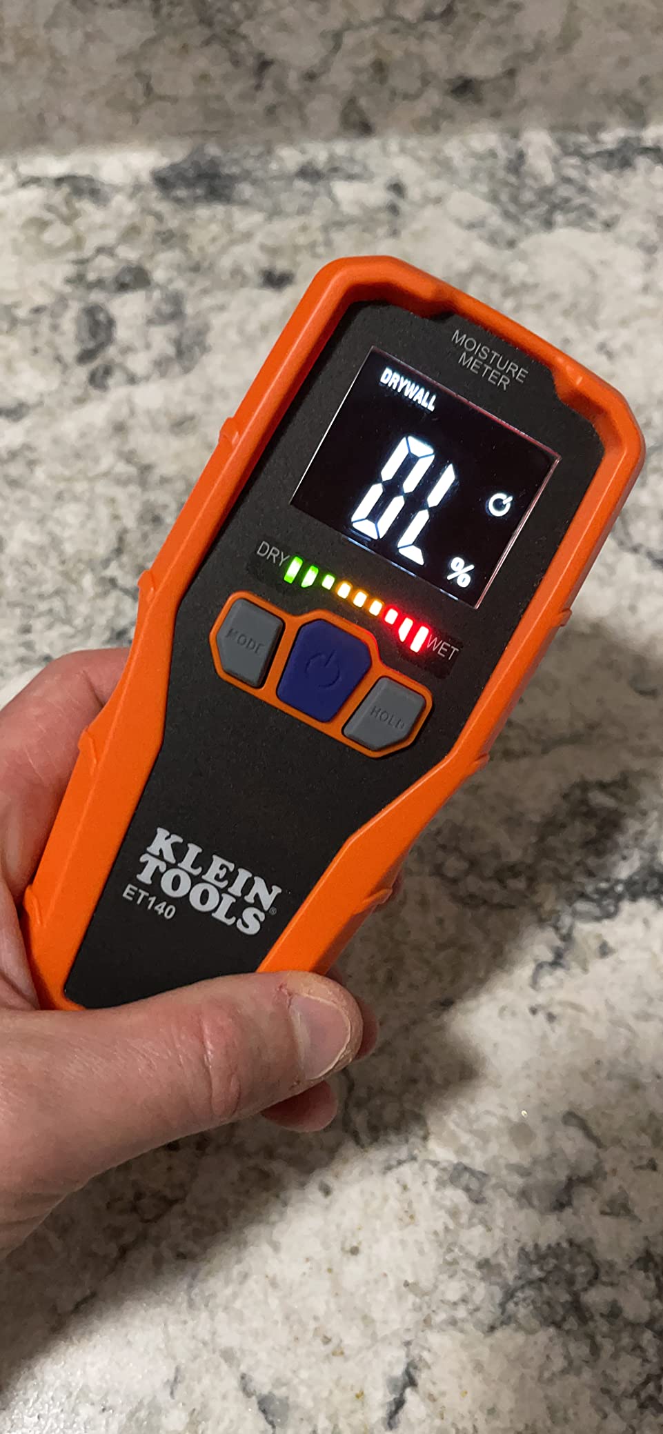 Klein Tools 80023P Tool Set, Home Inspector Tool Kit with Digital Moisture Meter, Non-Contact Voltage Tester, GFCI Outlet Tester, 3-Piece customer photo 1